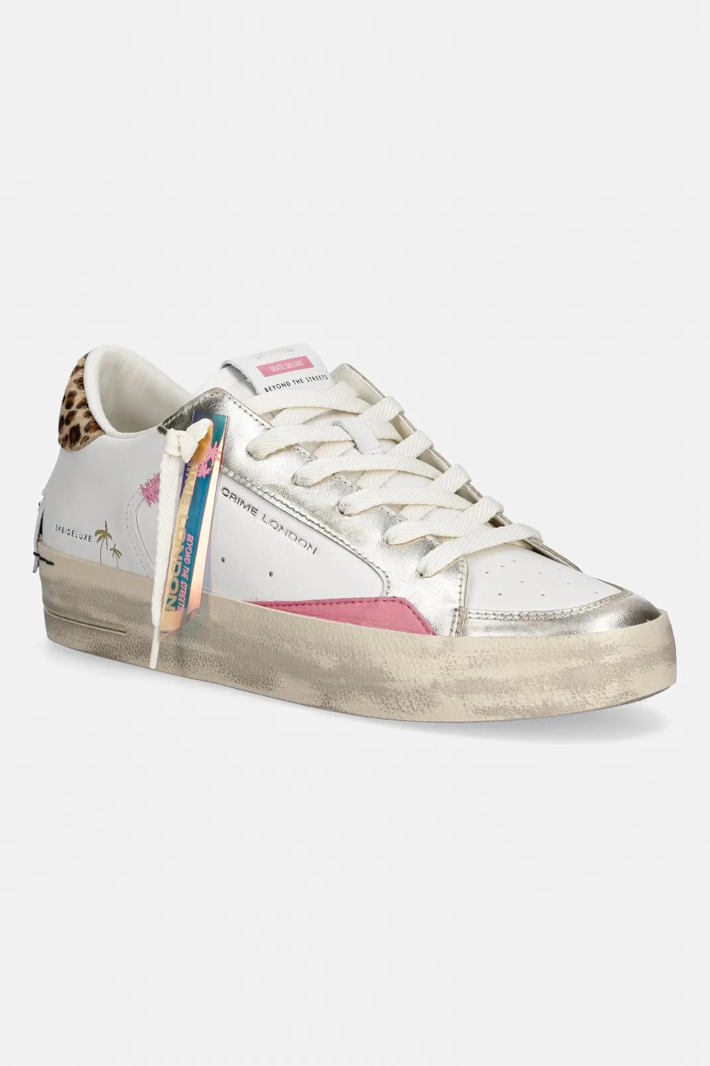 SK8 DELUXE WEDGE женские кожаные кроссовки
