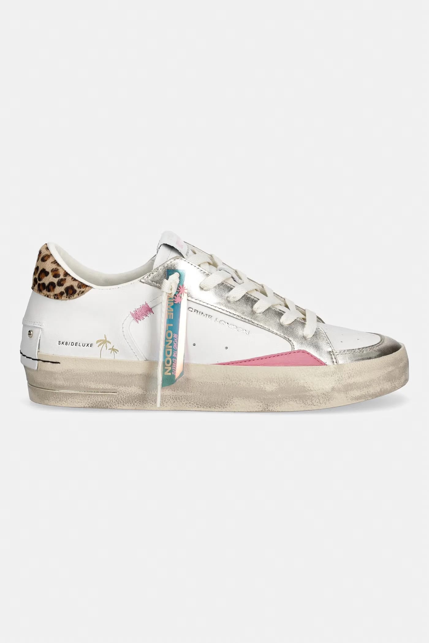 SK8 DELUXE WEDGE женские кожаные кроссовки - фото 2