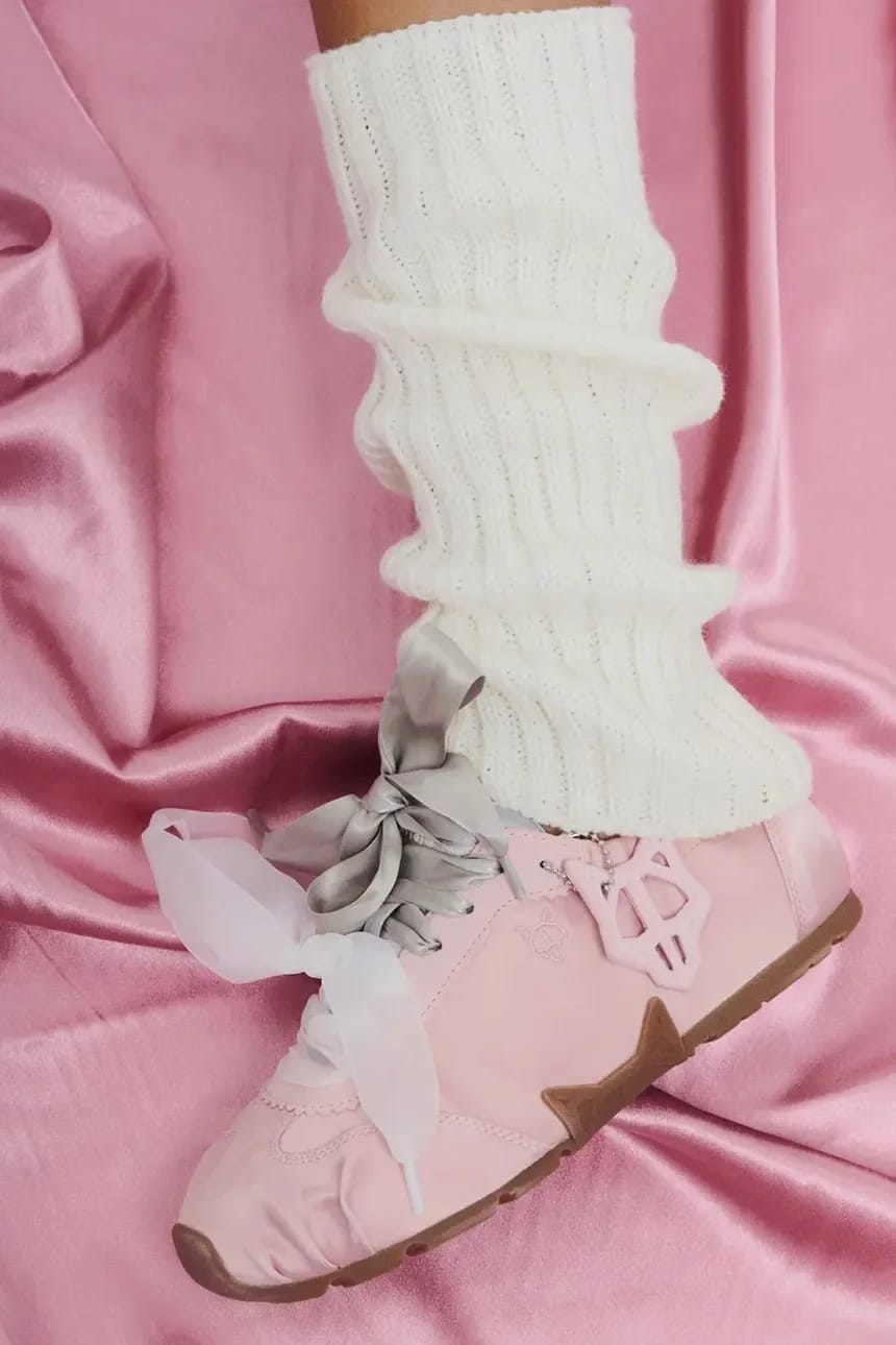 Женские кроссовки Adorable Pink Satin - фото 8