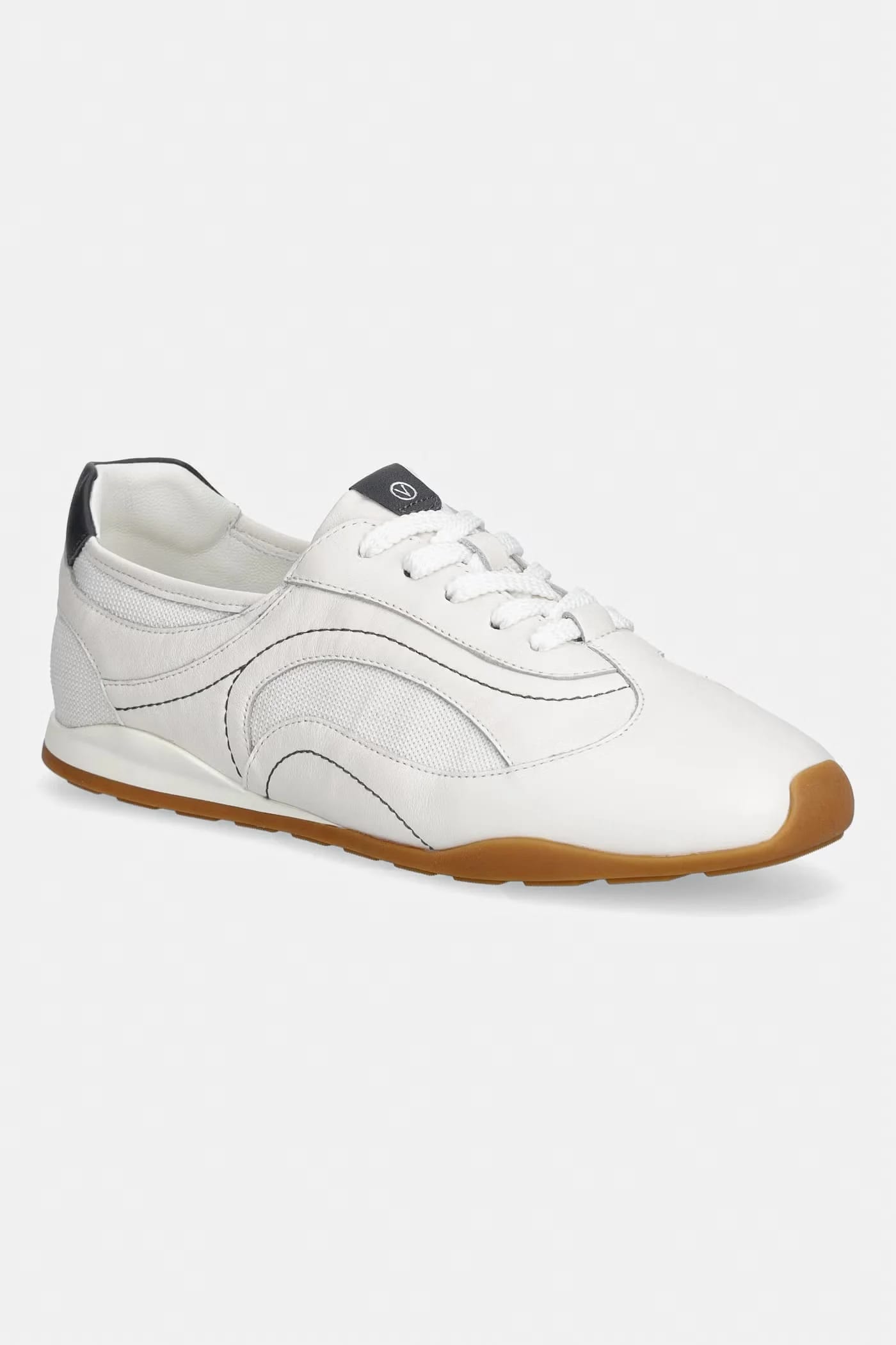 PLUSH Sneaker Низкие женские кожаные кроссовки