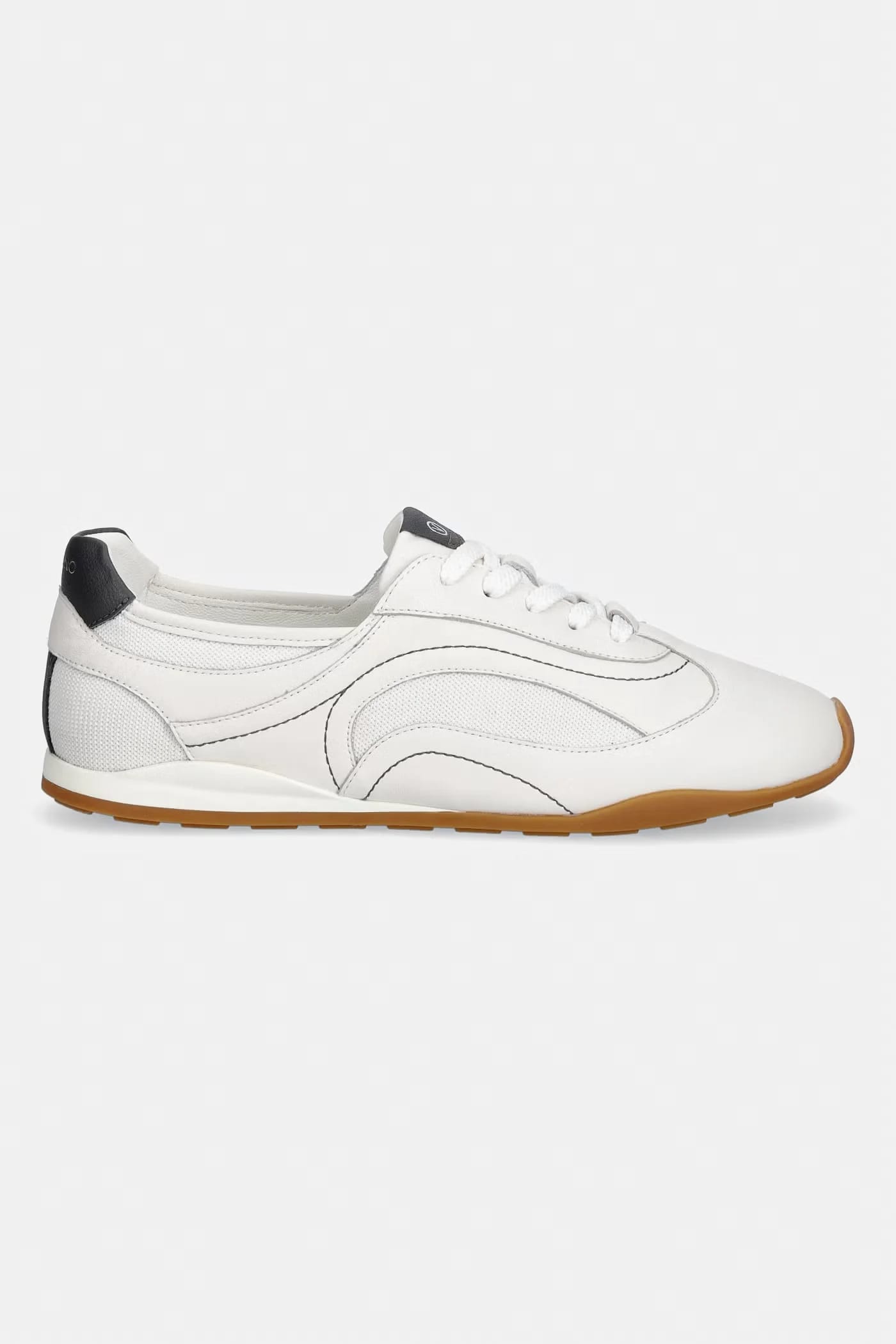 PLUSH Sneaker Низкие женские кожаные кроссовки - фото 2