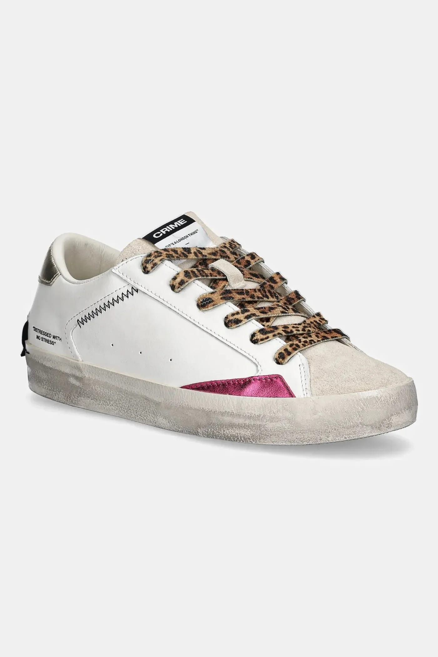 кожаные кроссовки DISTRESSED