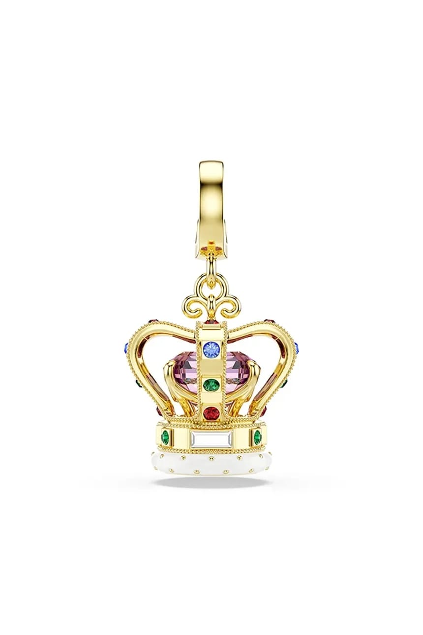 Женский металлический кулон с кристаллом Swarovski МИНИОНЫ