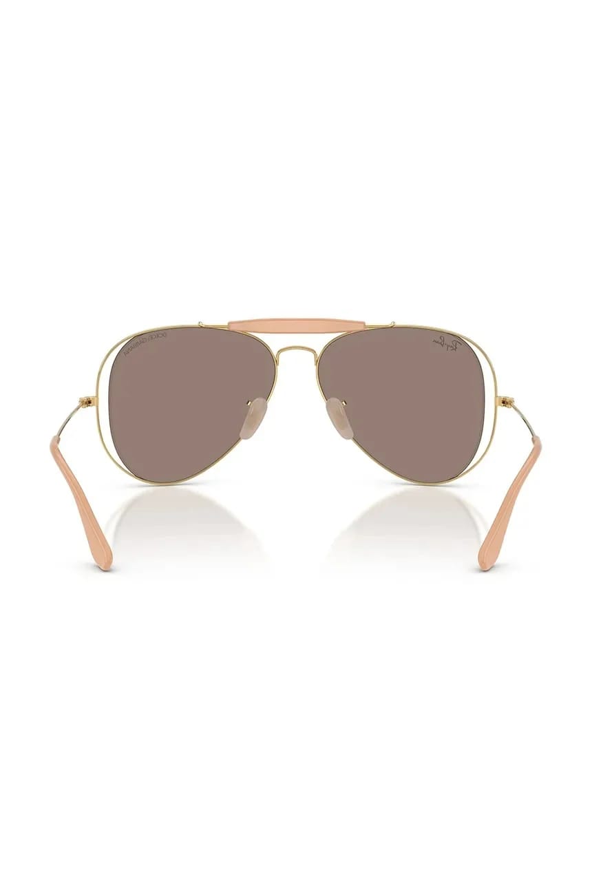 Женские солнцезащитные очки-авиаторы Ray-Ban X DOLCE&GABBANA - фото 5