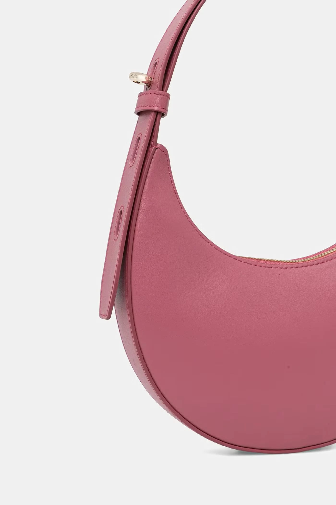 Кожаная женская сумка-хобо - фото 3