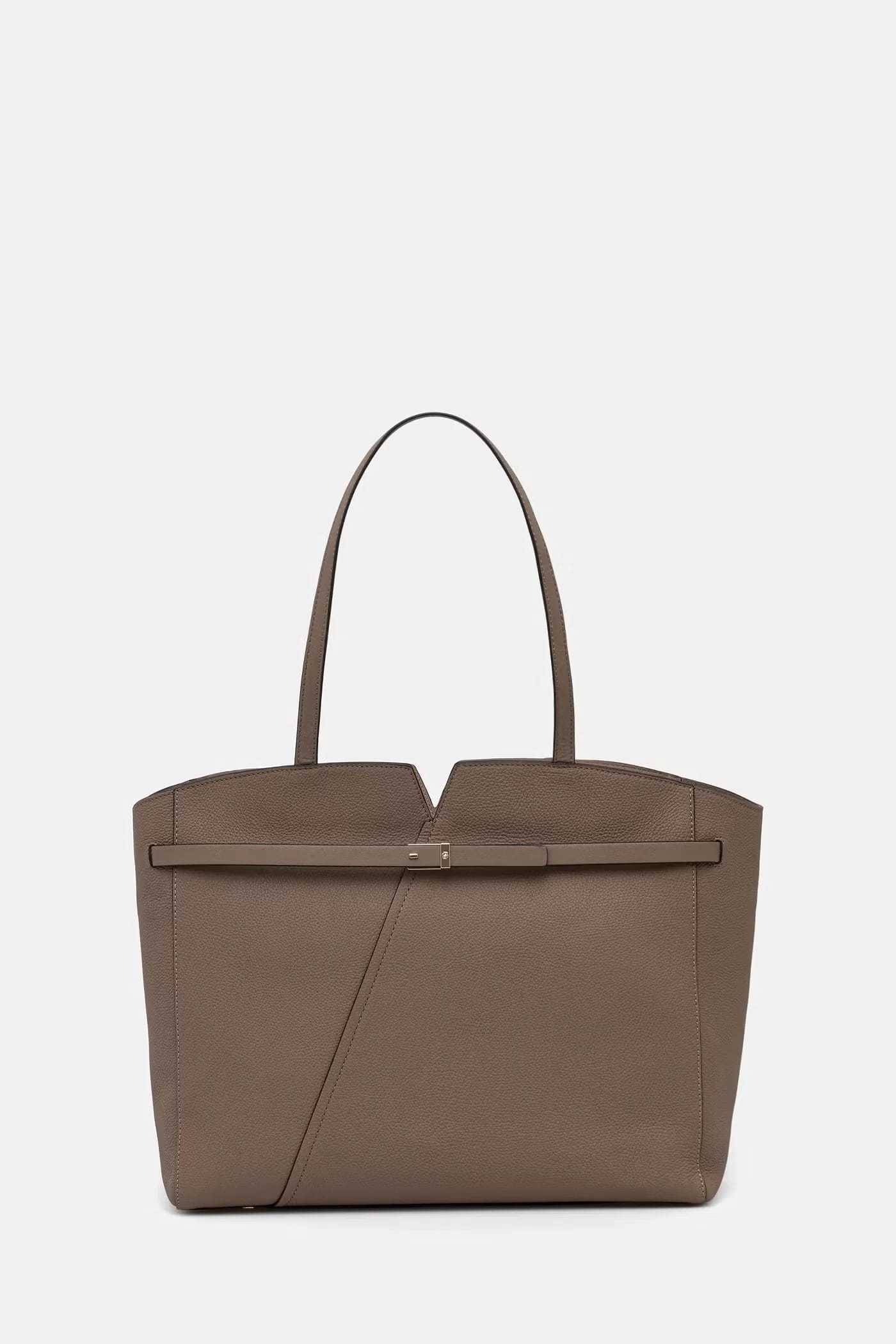 Женская кожаная сумка-шоппер BOSS REVERS TOTE