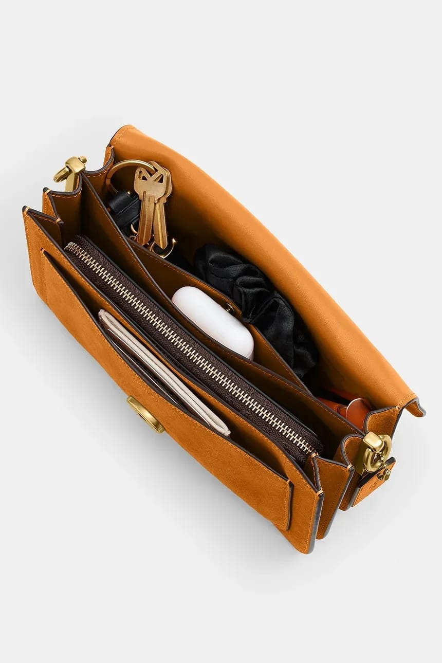 Suade Tabby плечо Bag 26 замшевая женская сумка через плечо - фото 5