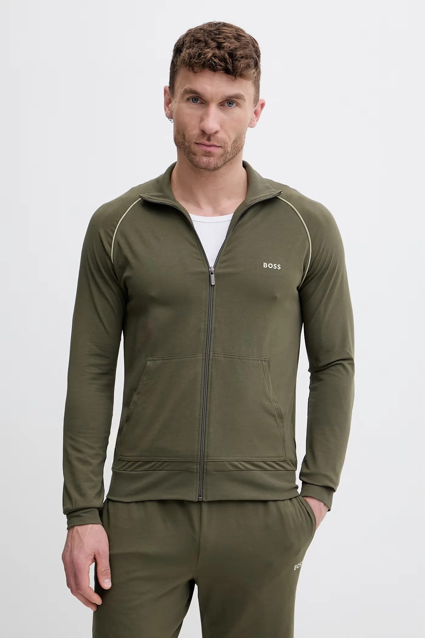 Мужская толстовка из хлопка с эластаном Mix&Match Jacket Z