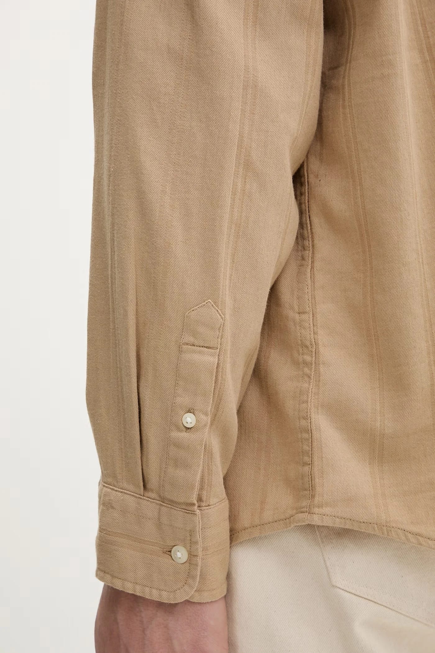 AUTHENTIC BUTTON DOWN мужская льняная рубашка - фото 6