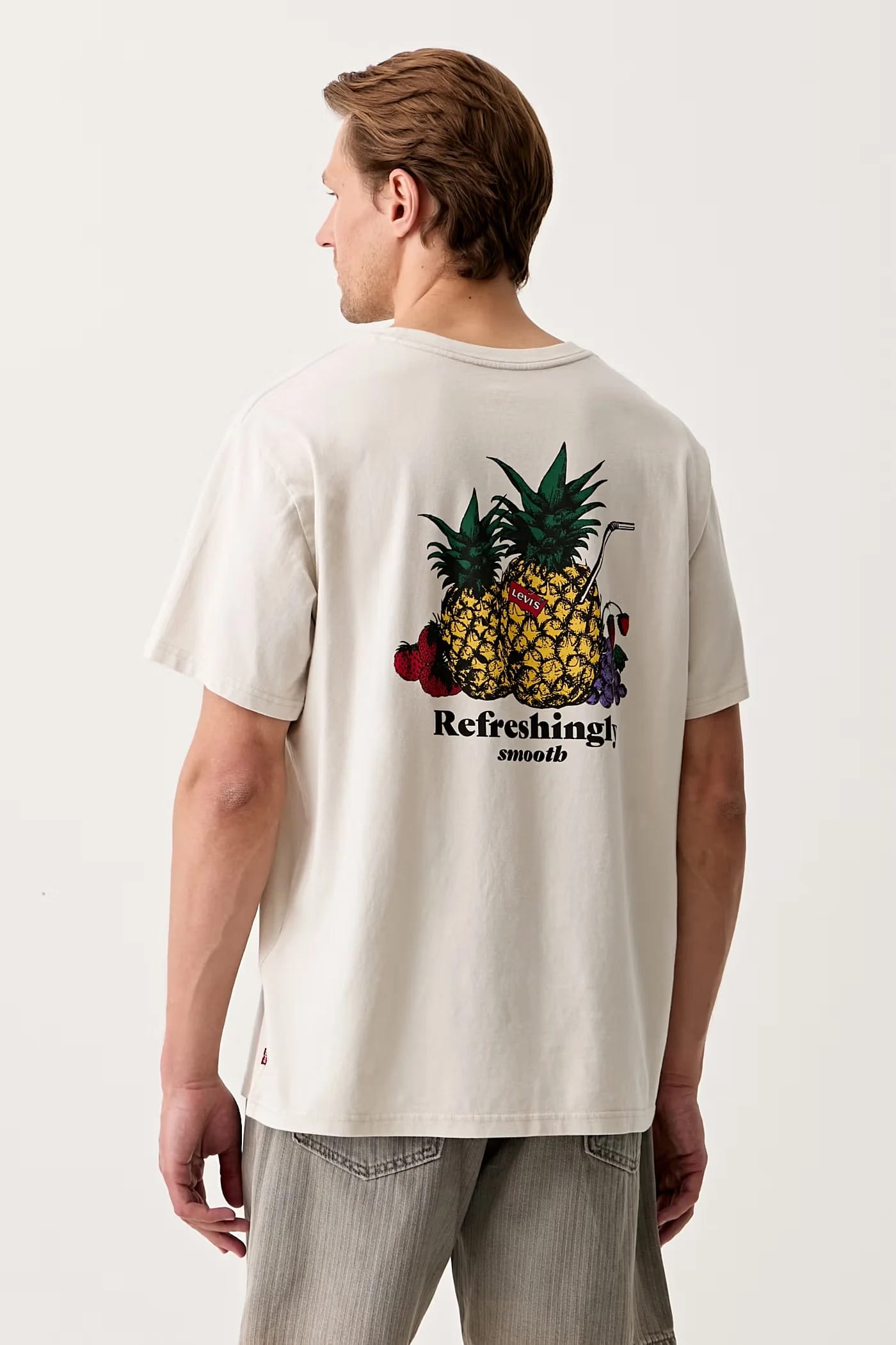Мужская хлопковая футболка RELAXED FIT TEE