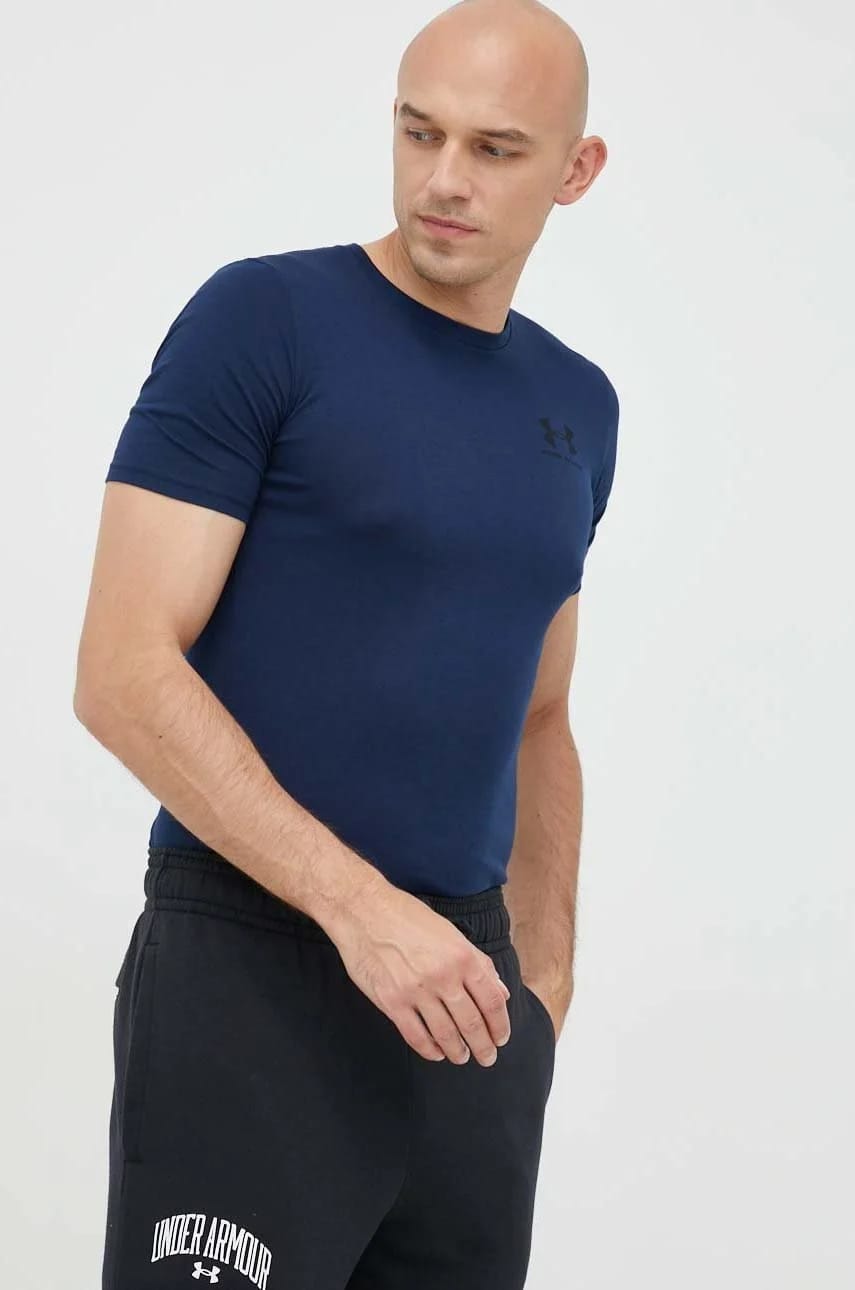 SPORTSTYLE LEFT CHEST мужская хлопковая тренировочная футболка