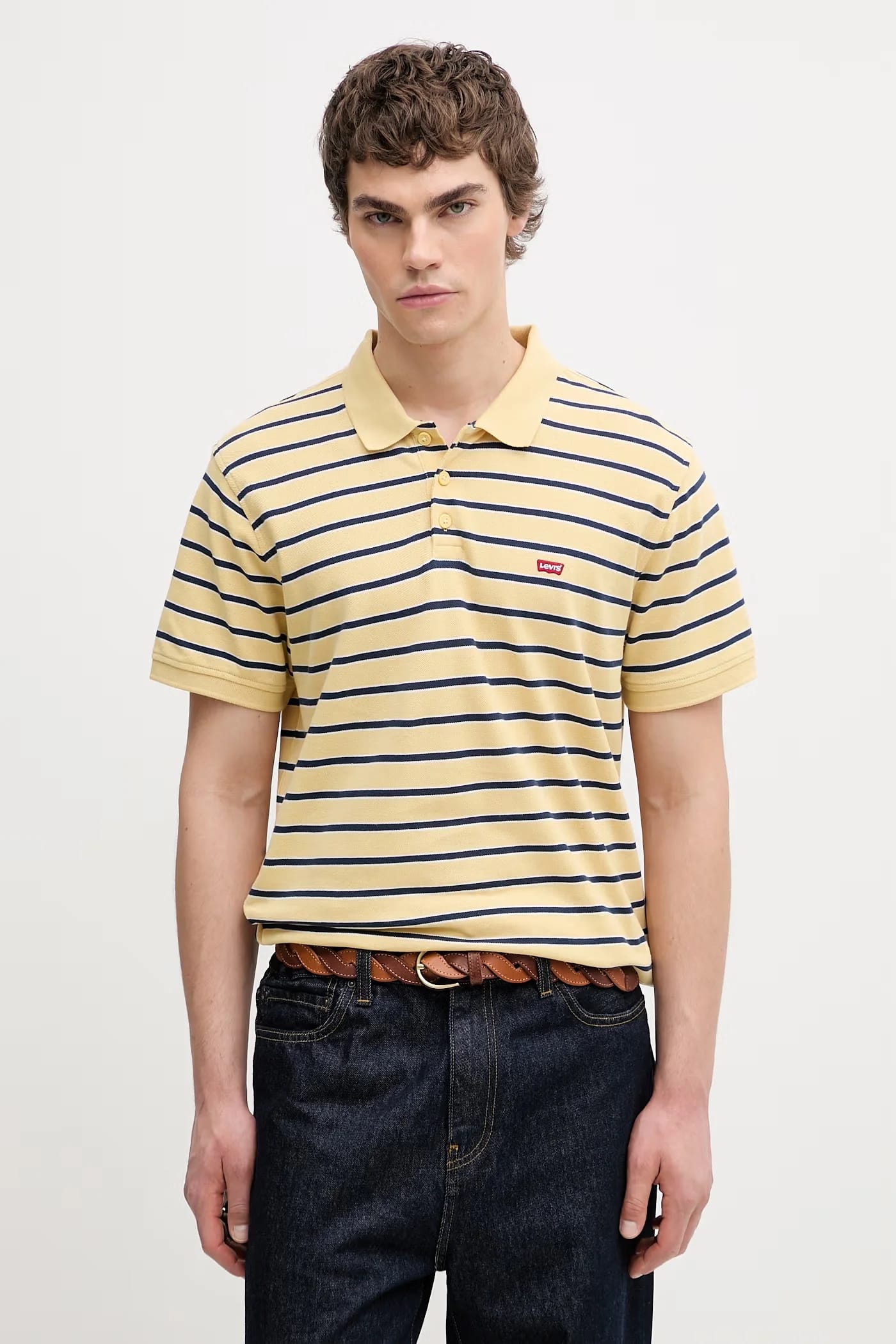 Мужское хлопковое поло LEVIS HM