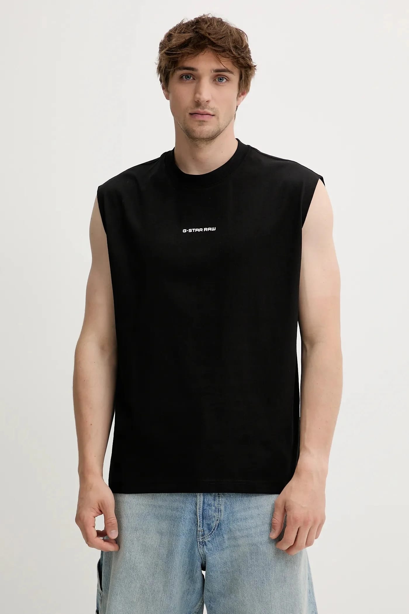 Хлопковая футболка Boxy s\l r t