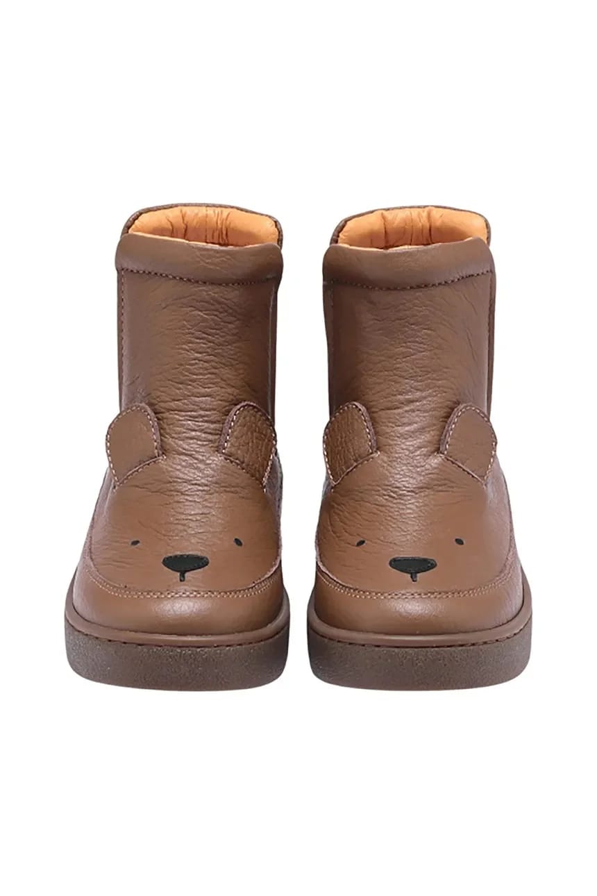 Thuru Classic Boots Bear детская кожаная зимняя обувь - фото 2