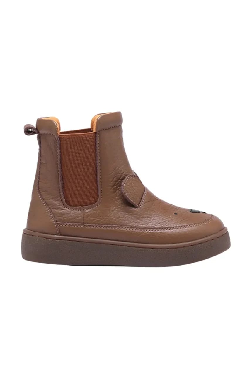 Thuru Classic Boots Bear детская кожаная зимняя обувь - фото 4