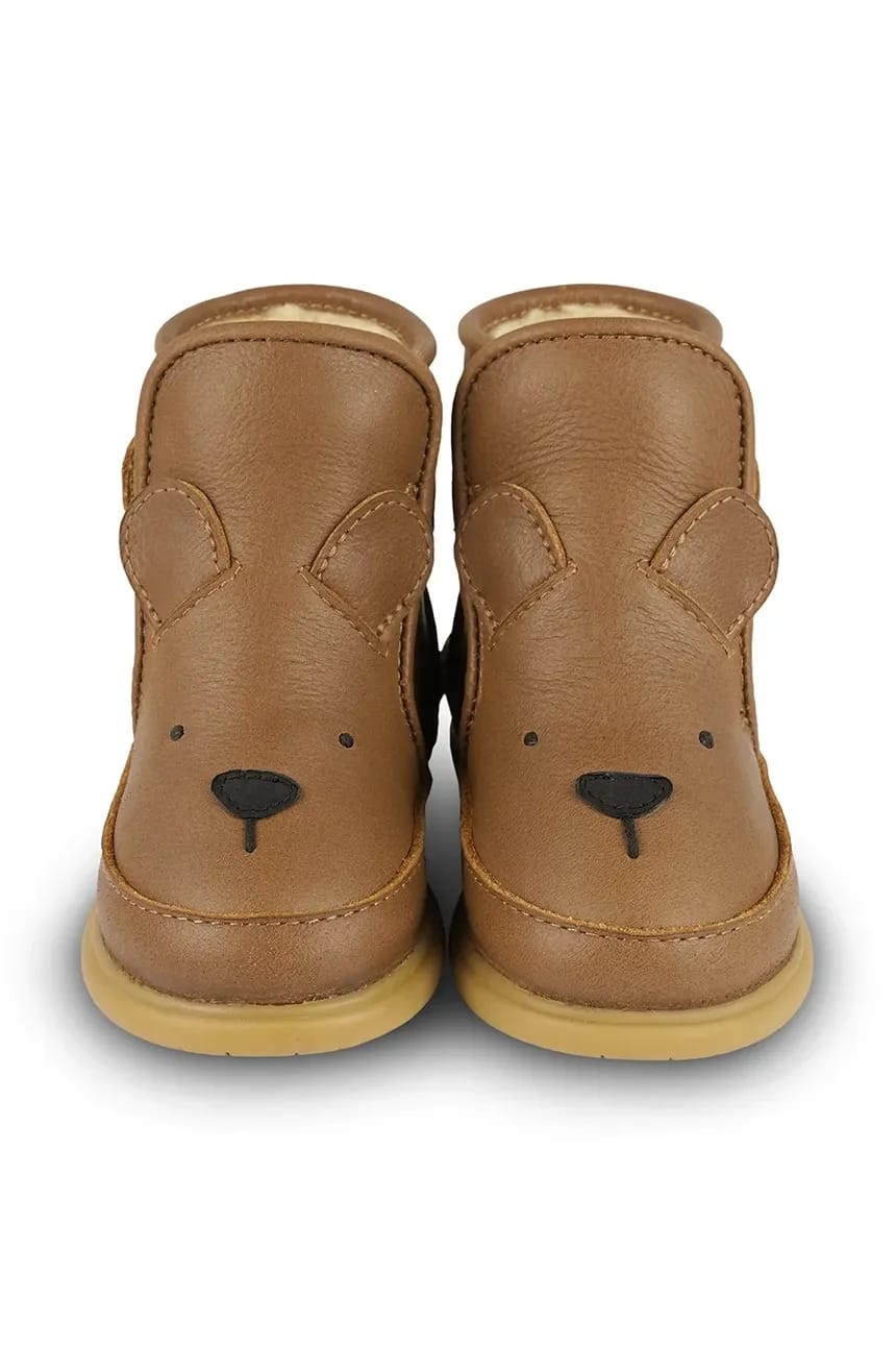 Детская кожаная зимняя обувь Dubu Classic Shoes Bear - фото 2