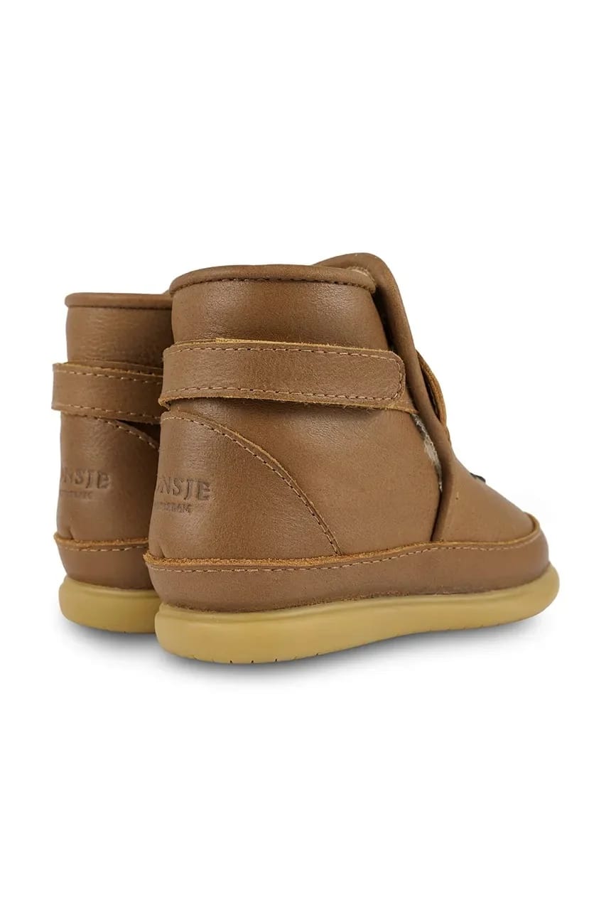 Детская кожаная зимняя обувь Dubu Classic Shoes Bear - фото 4