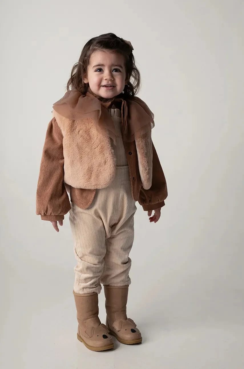 Детская кожаная зимняя обувь Wadudu Classic Boots Koala - фото 7