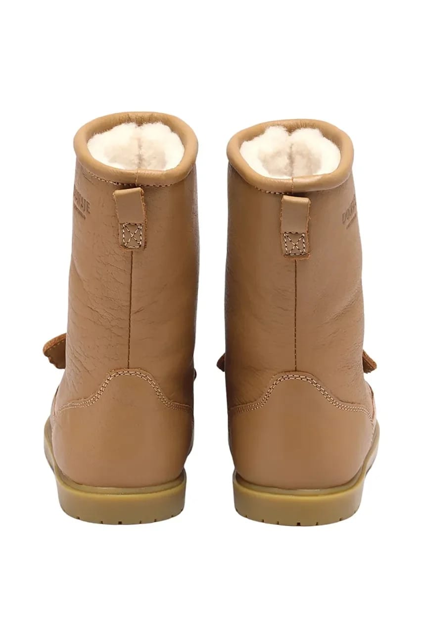 Детская кожаная зимняя обувь Wadudu Classic Boots Koala - фото 5