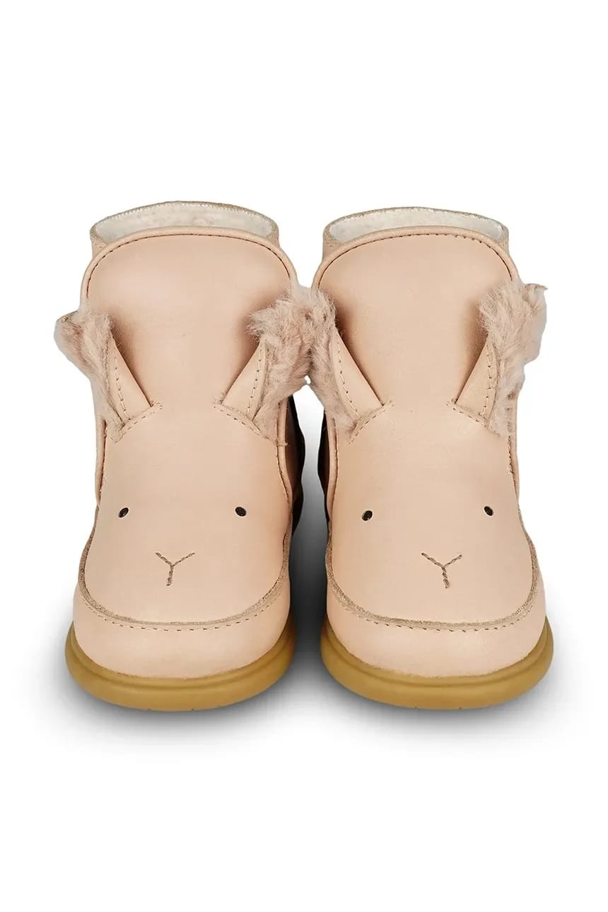 Dubu Exclusive Shoes Детская кожаная зимняя обувь Fluffy Bunny - фото 2