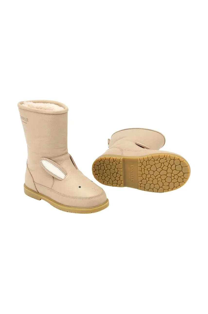 Детская кожаная зимняя обувь Wadudu Classic Boots Bunny - фото 2