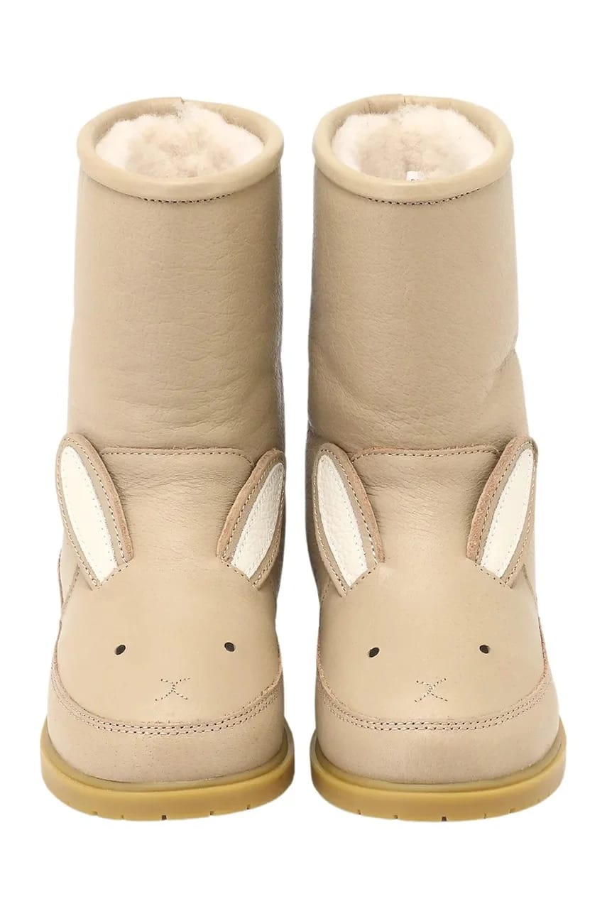 Детская кожаная зимняя обувь Wadudu Classic Boots Bunny - фото 4