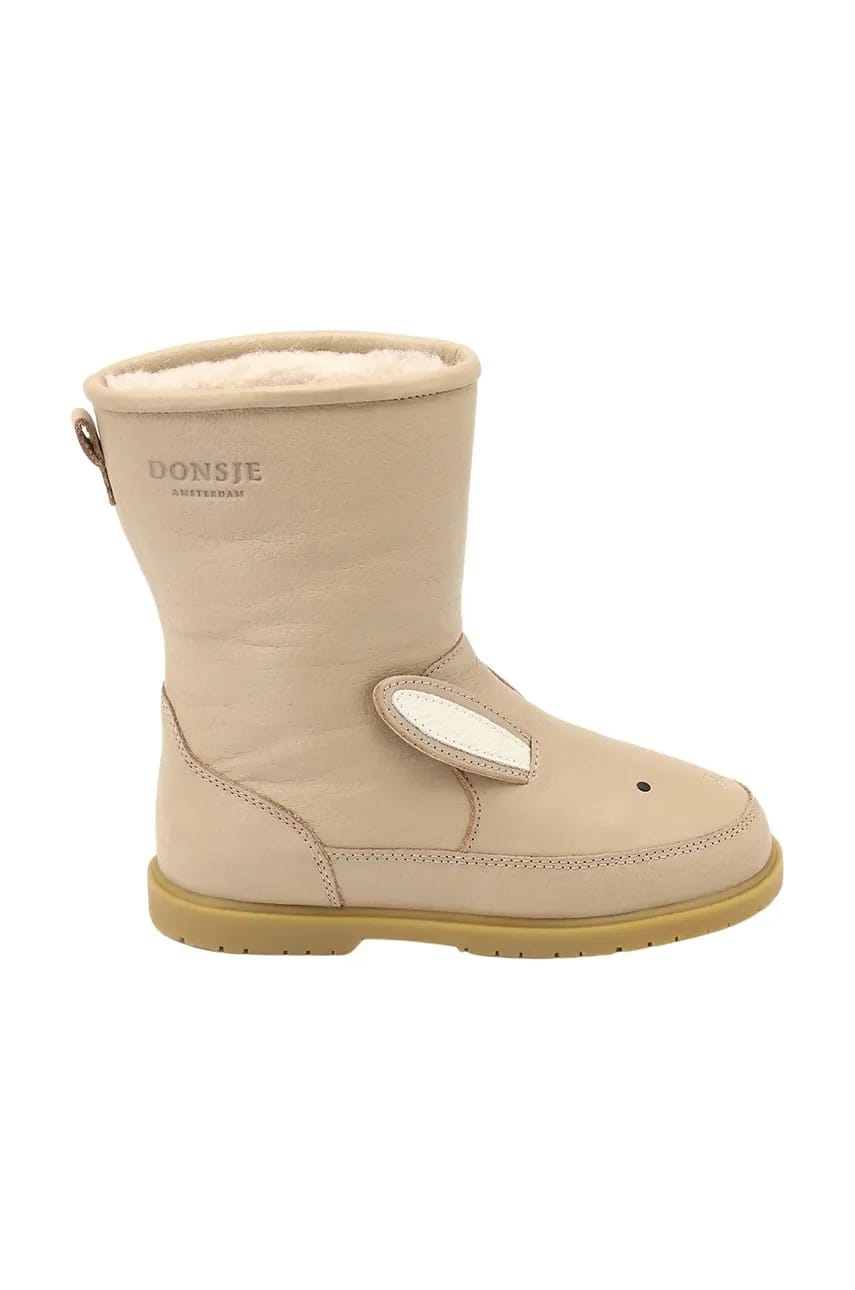 Детская кожаная зимняя обувь Wadudu Classic Boots Bunny - фото 6