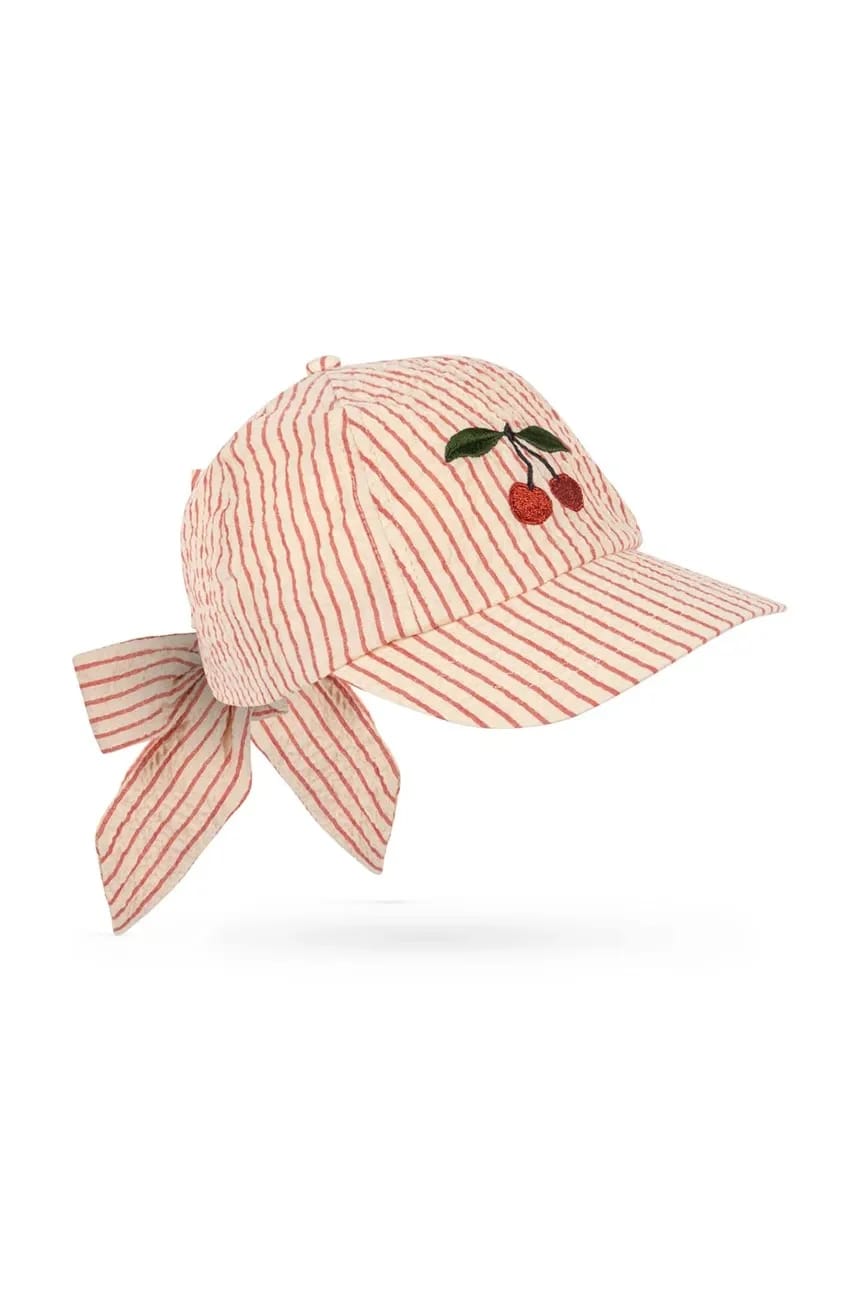 Детская хлопковая бейсболка ELLIE BOW CAP GOTS