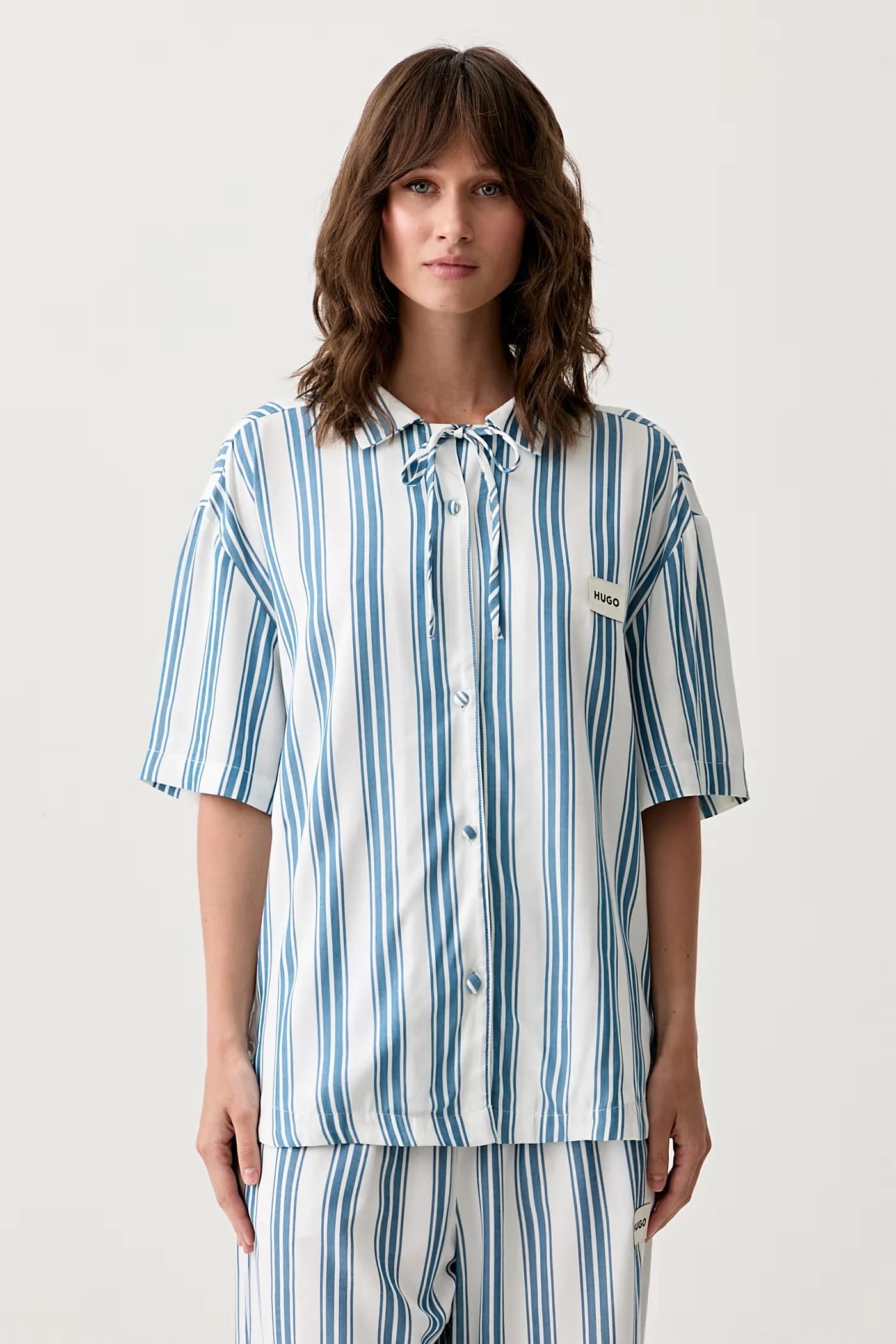 RESORT SL-SHIRT женская пижамная рубашка из вискозы