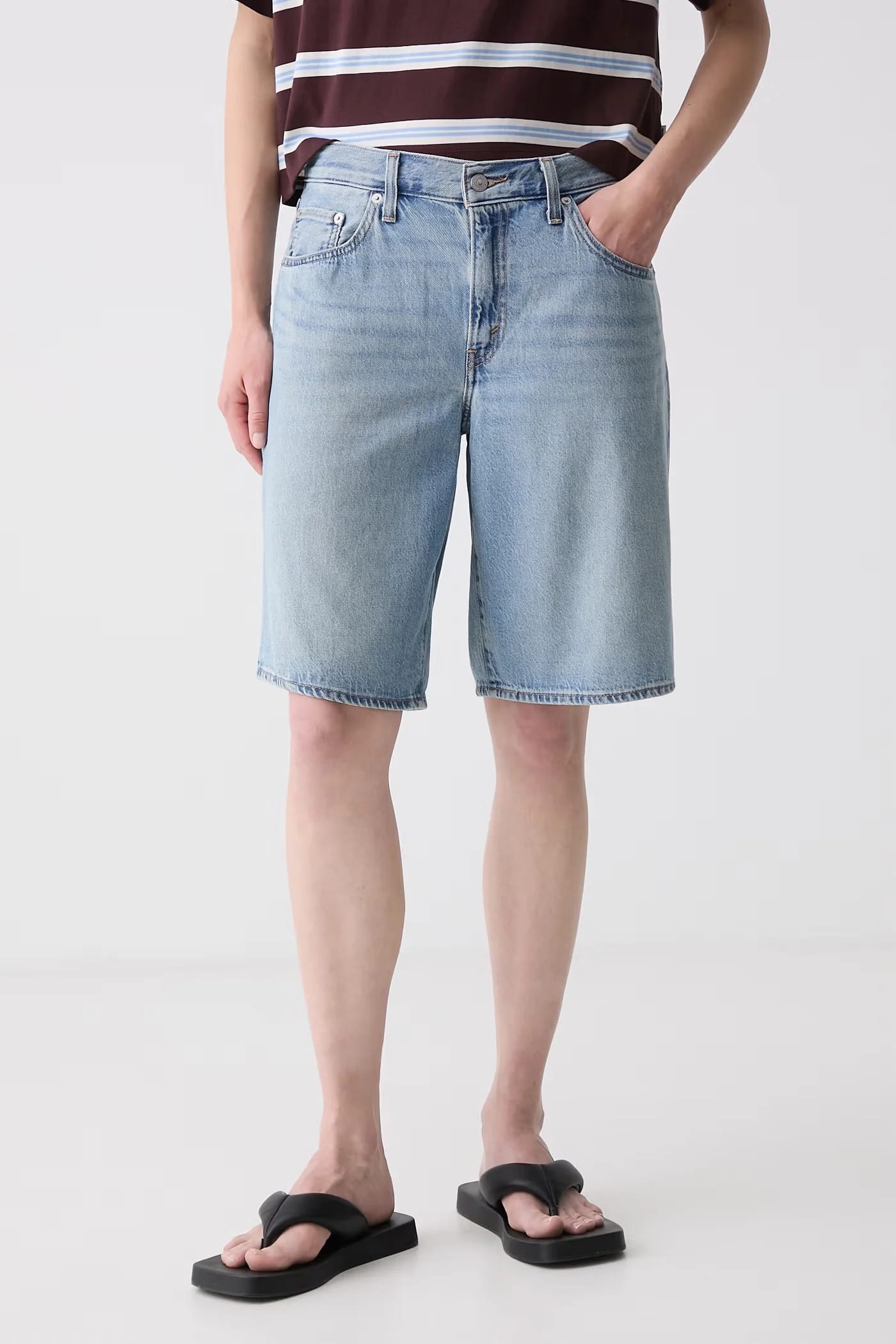 Женские джинсовые шорты BAGGY DAD