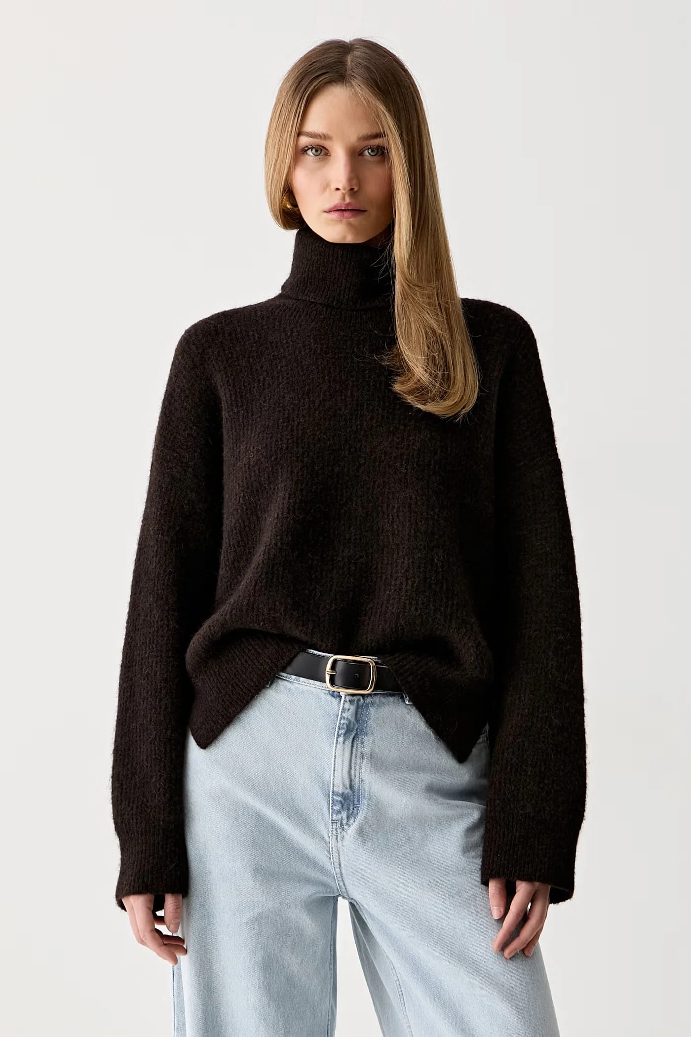 Женский шерстяной свитер