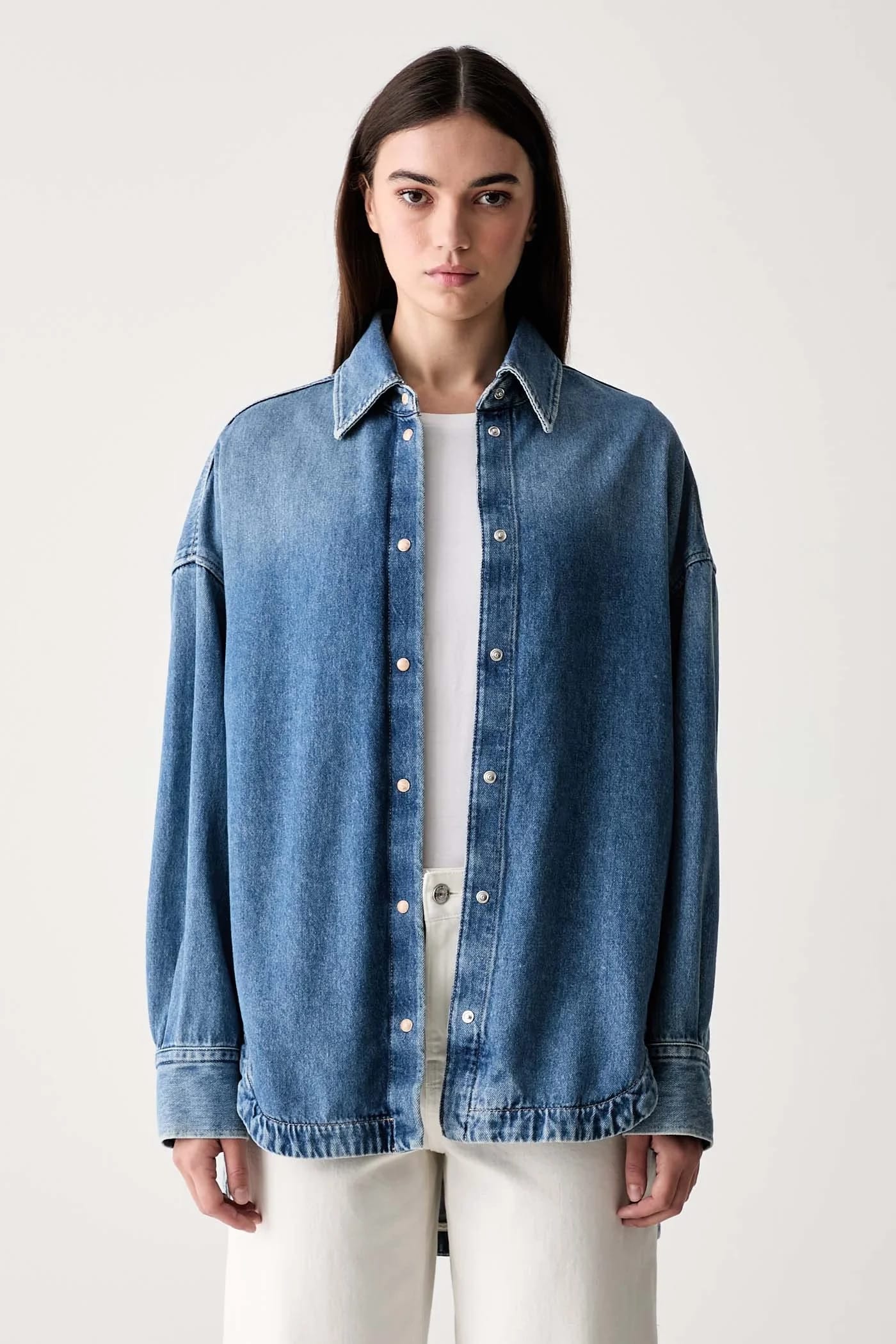 Женская джинсовая рубашка C_OVERSHIRT 4.0 - фото 1