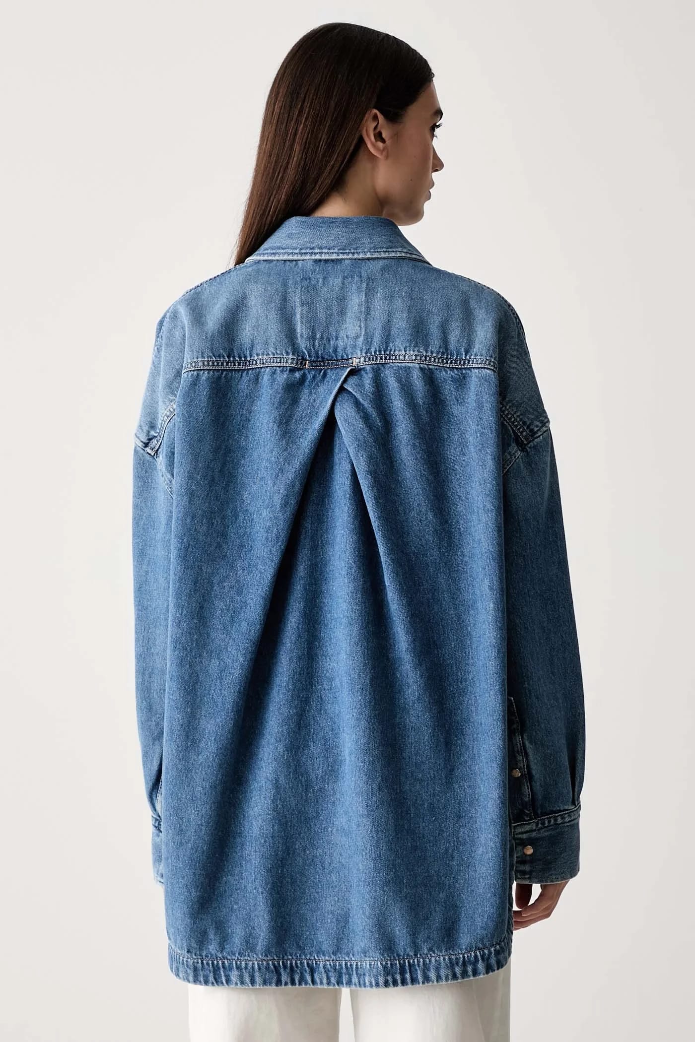 Женская джинсовая рубашка C_OVERSHIRT 4.0 - фото 3
