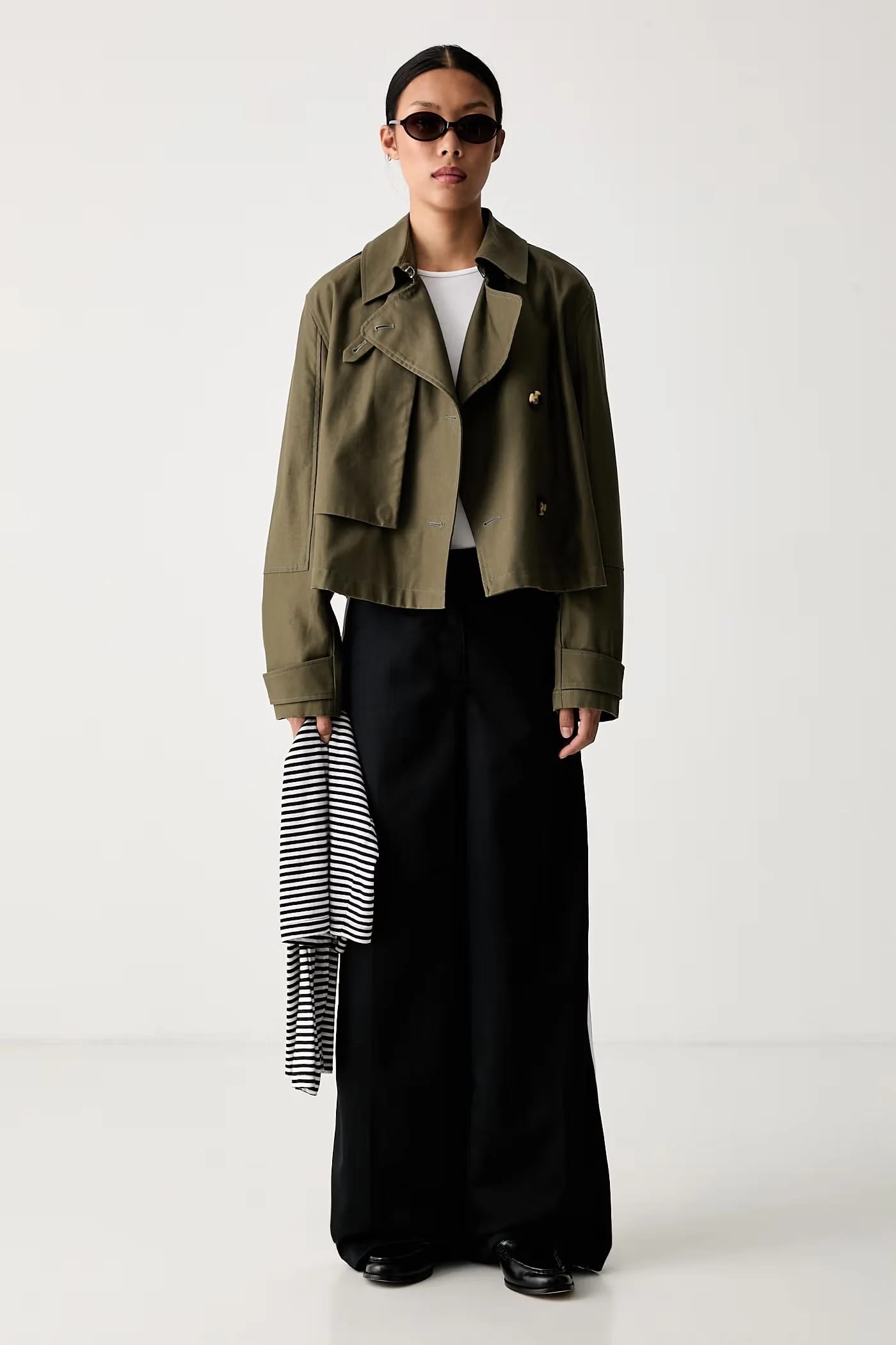 Женские хлопковые брюки Tailored - фото 2