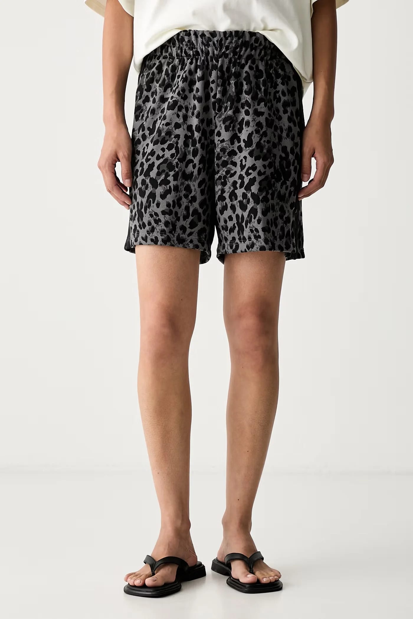 Женские спортивные брюки из хлопка Leopard Pack - фото 1