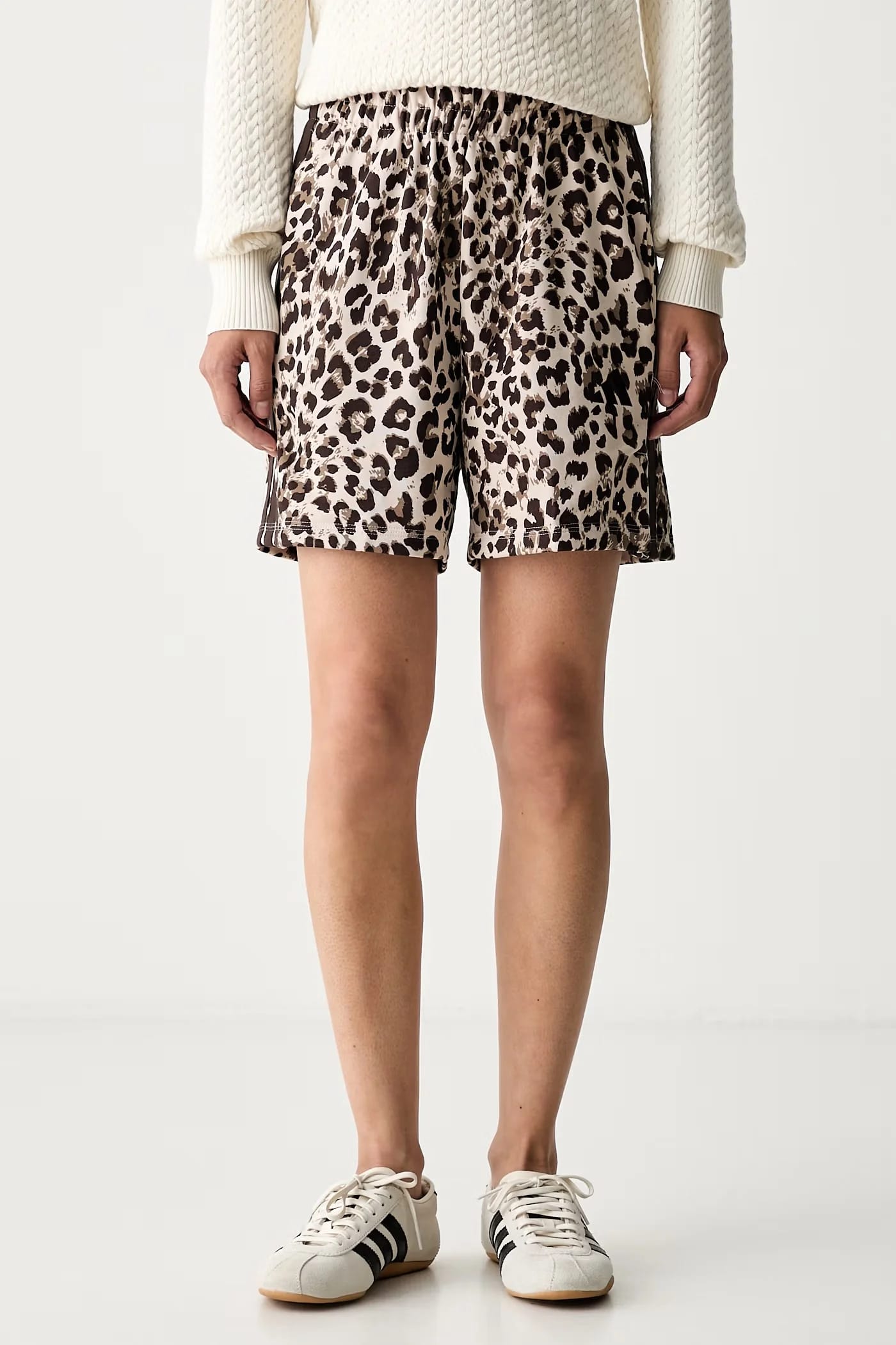 Женские спортивные брюки из хлопка Leopard Pack - фото 1
