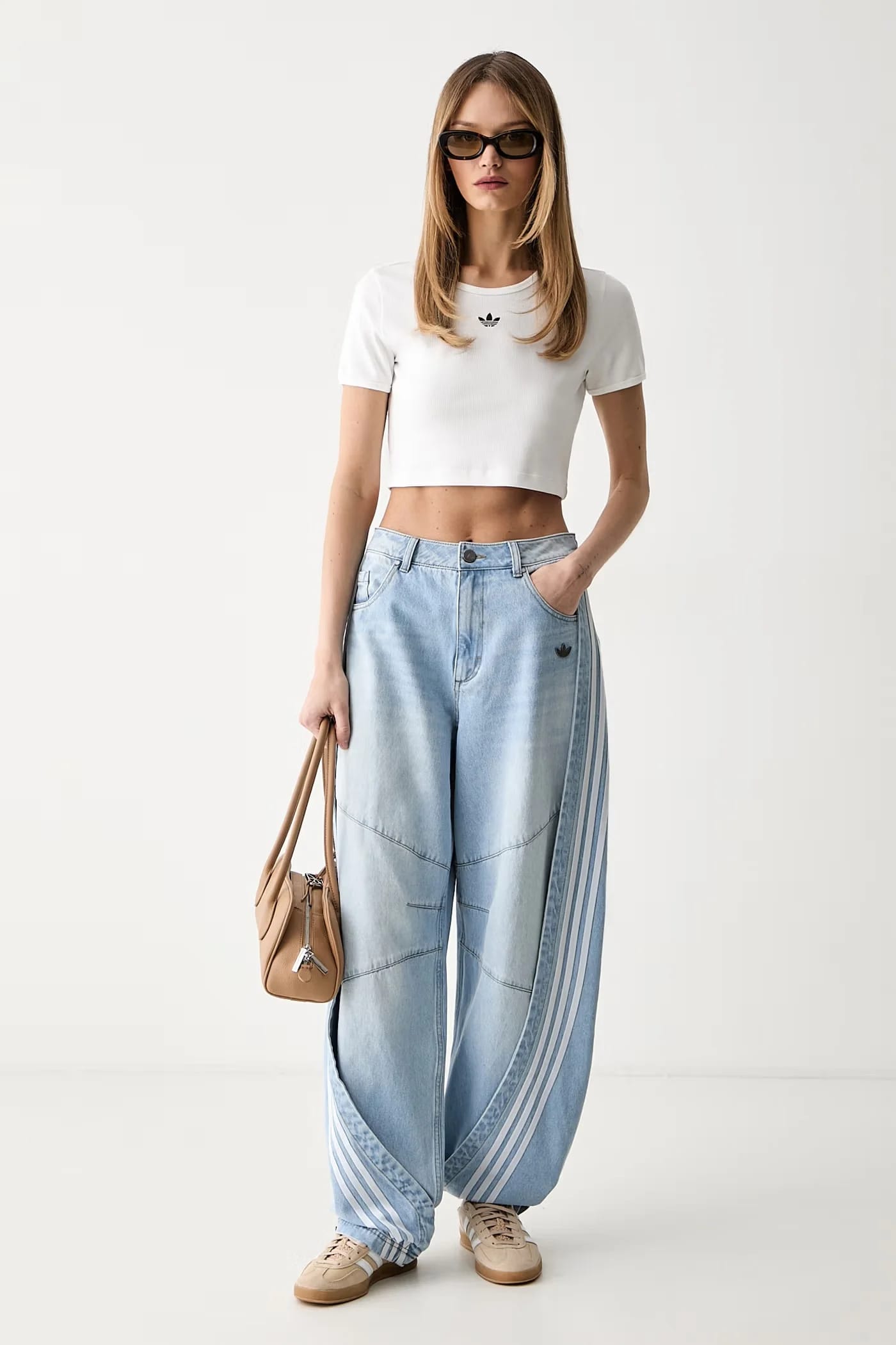 Укороченный хлопковый топ Women's Essentials - фото 2