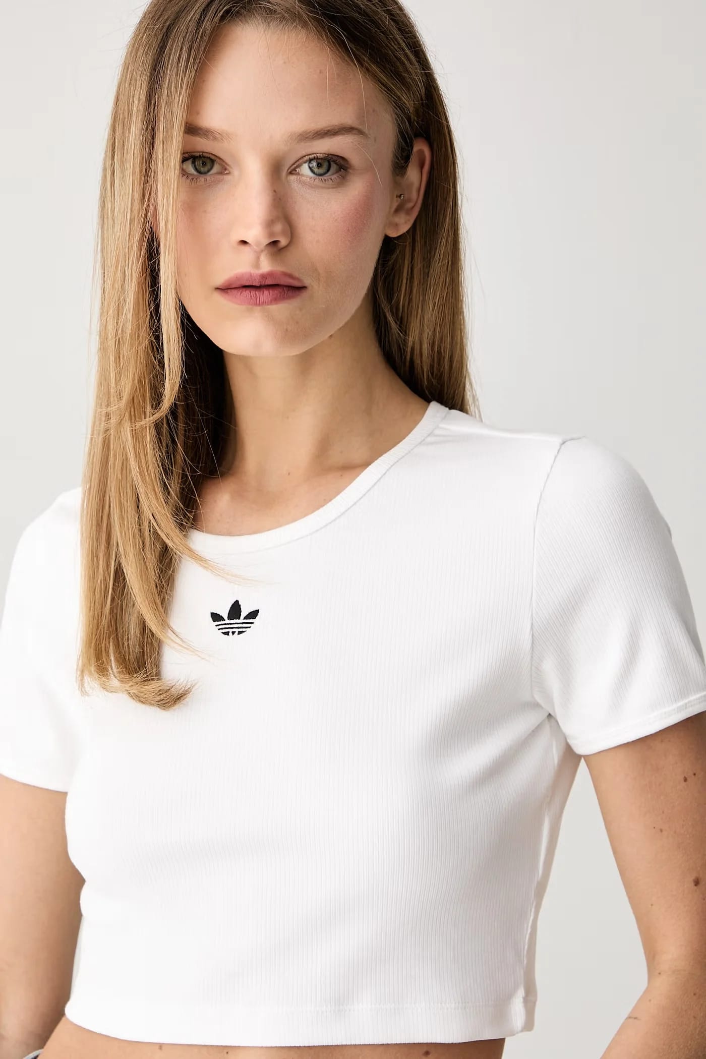 Укороченный хлопковый топ Women's Essentials - фото 4