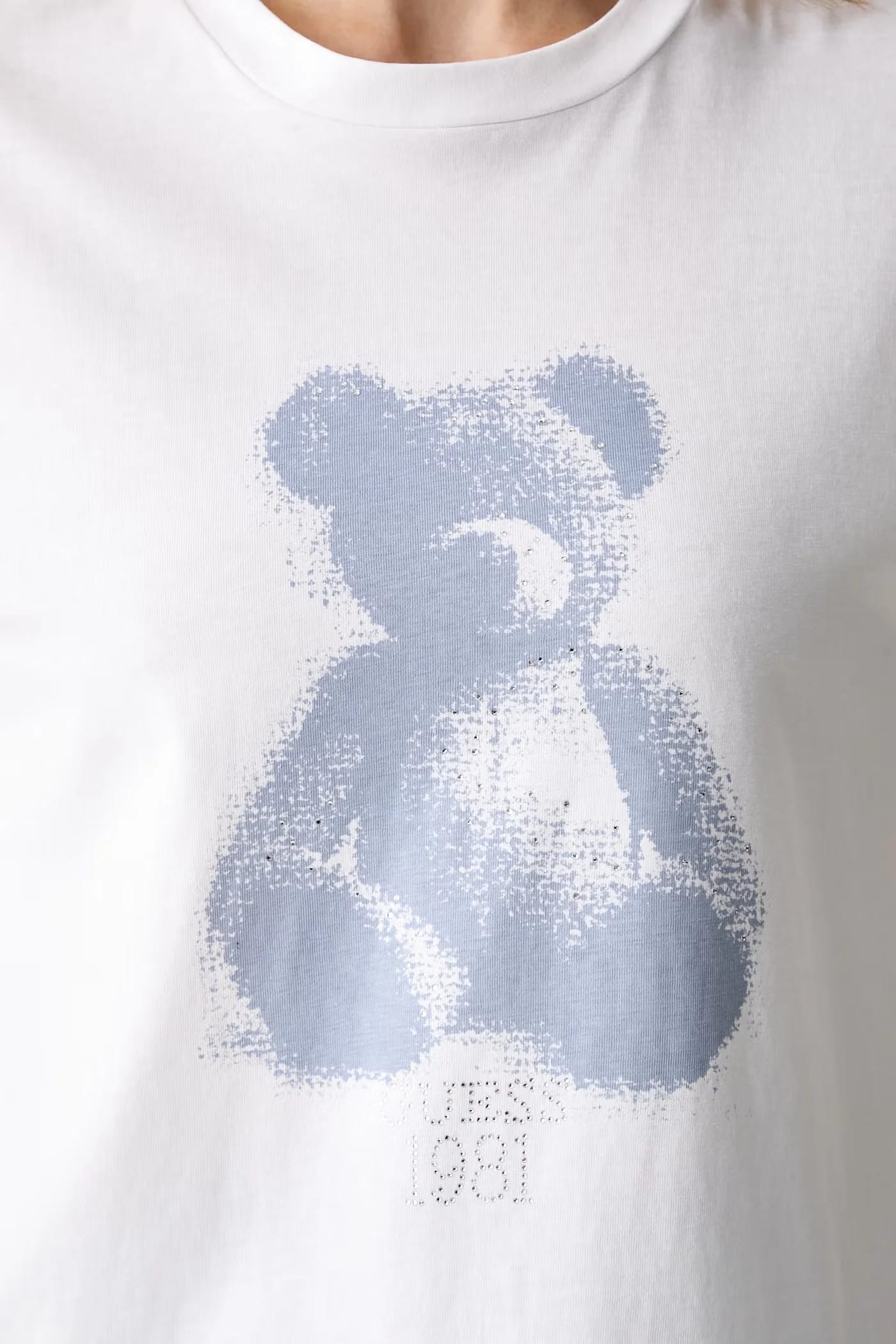 Женская футболка BEAR из хлопка - фото 5