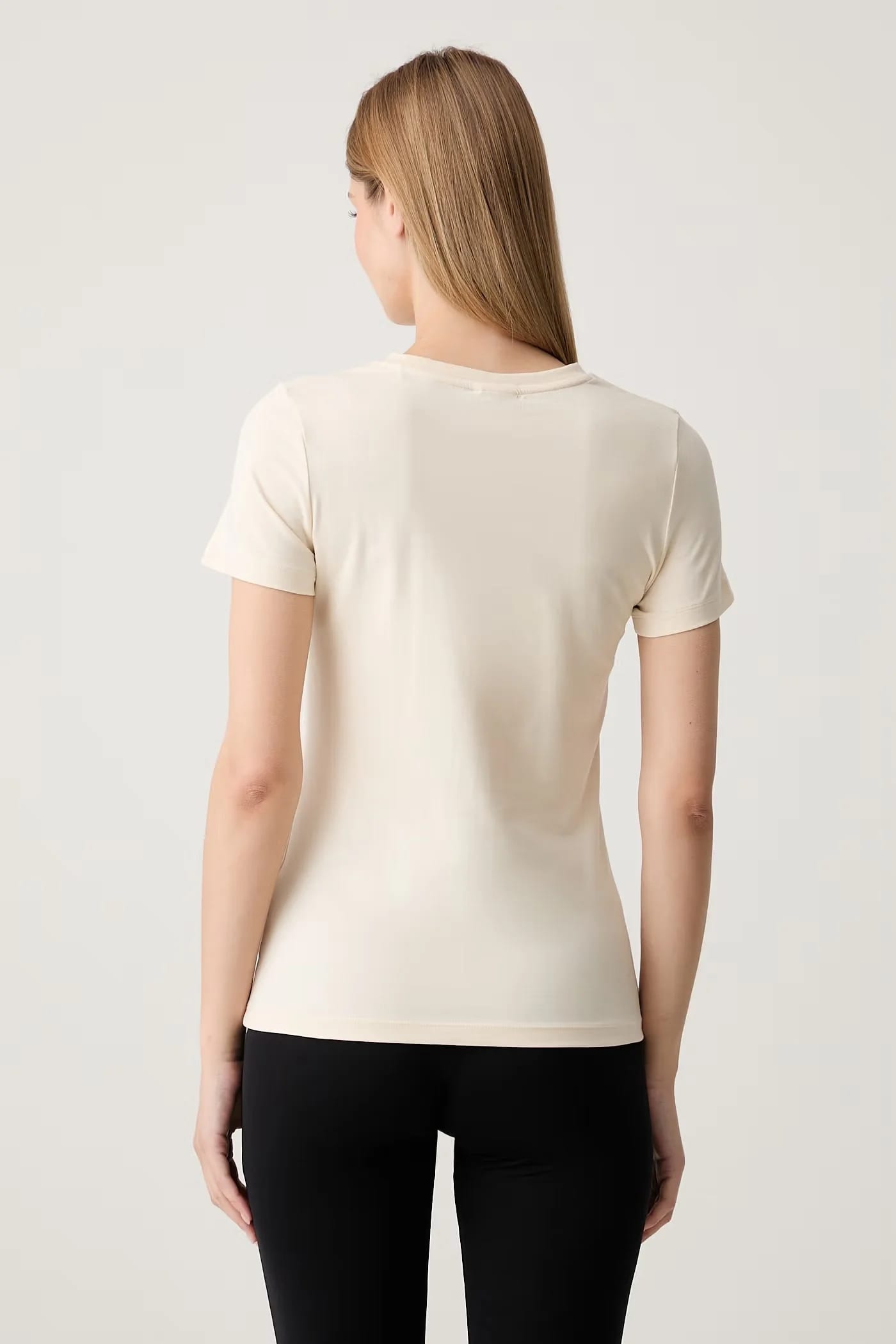 Женская футболка ROMY из хлопка с эластаном - фото 3