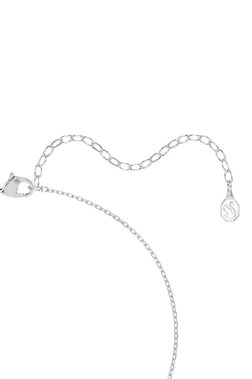 Женское металлическое колье и серьги с кристаллами Swarovski UNA - фото 5