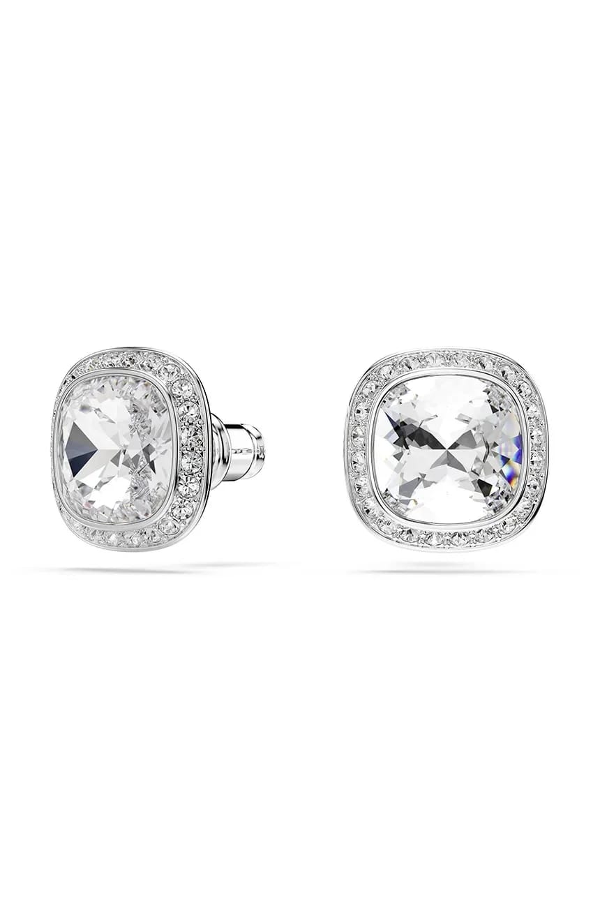Женское металлическое колье и серьги с кристаллами Swarovski UNA - фото 6