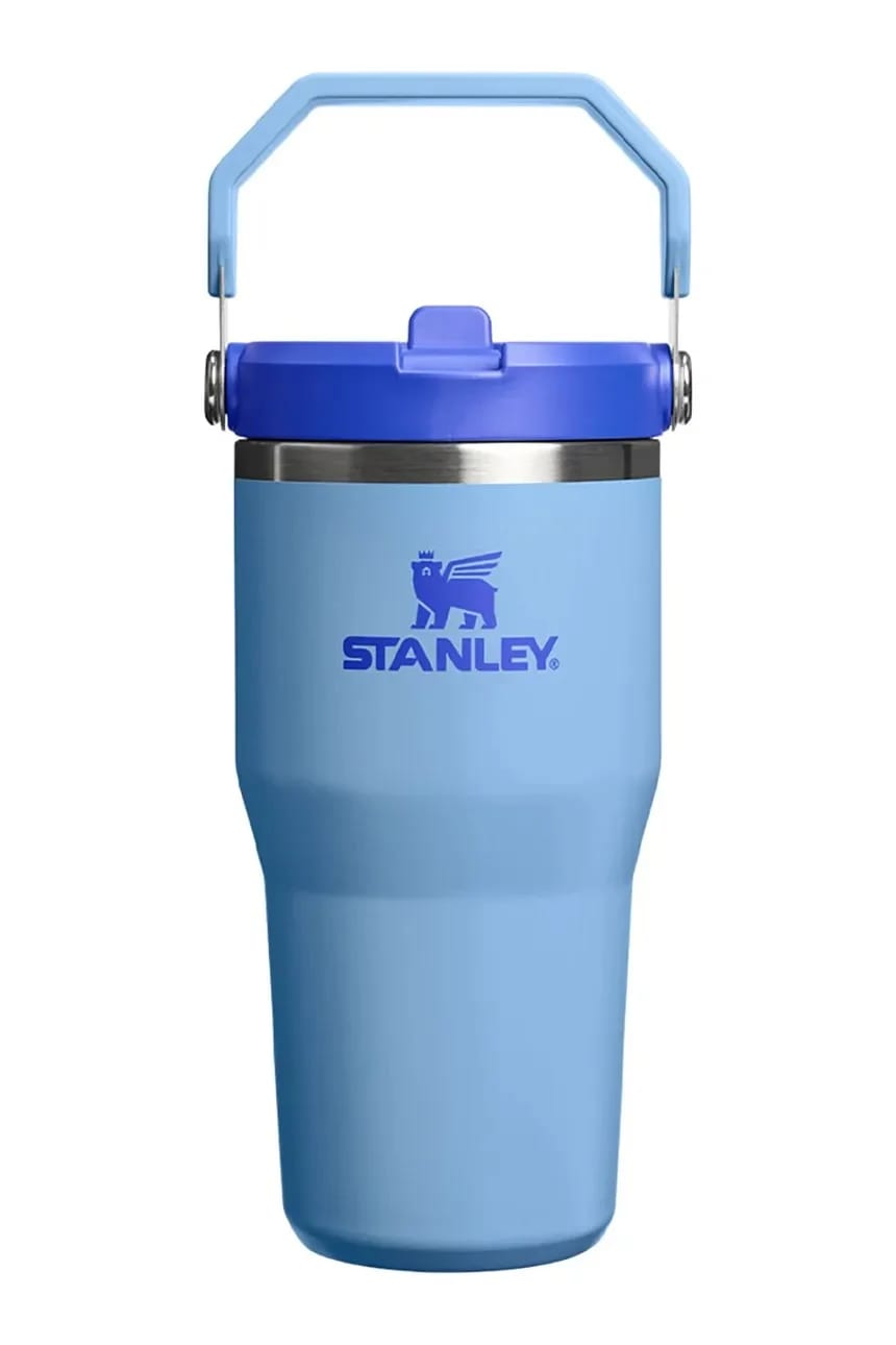 Термокружка IceFlow™ Flip Straw из нержавеющей стали 0,59 л - фото 1