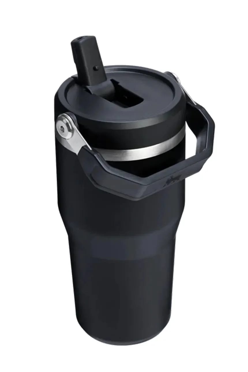 Термокружка IceFlow™ Flip Straw из нержавеющей стали 0,41 л - фото 2