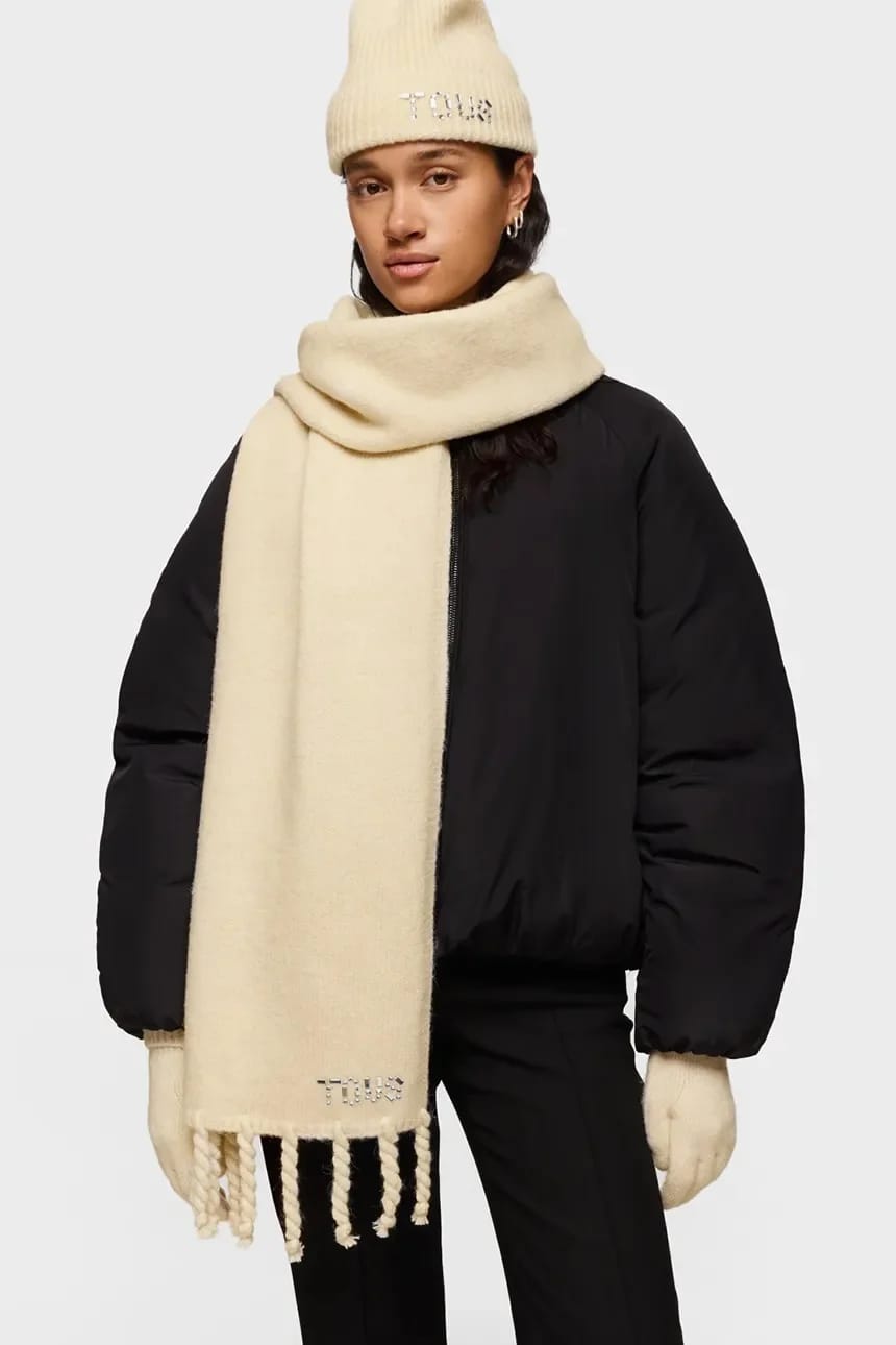 шарф TEXTIL из смесовой шерсти - фото 4