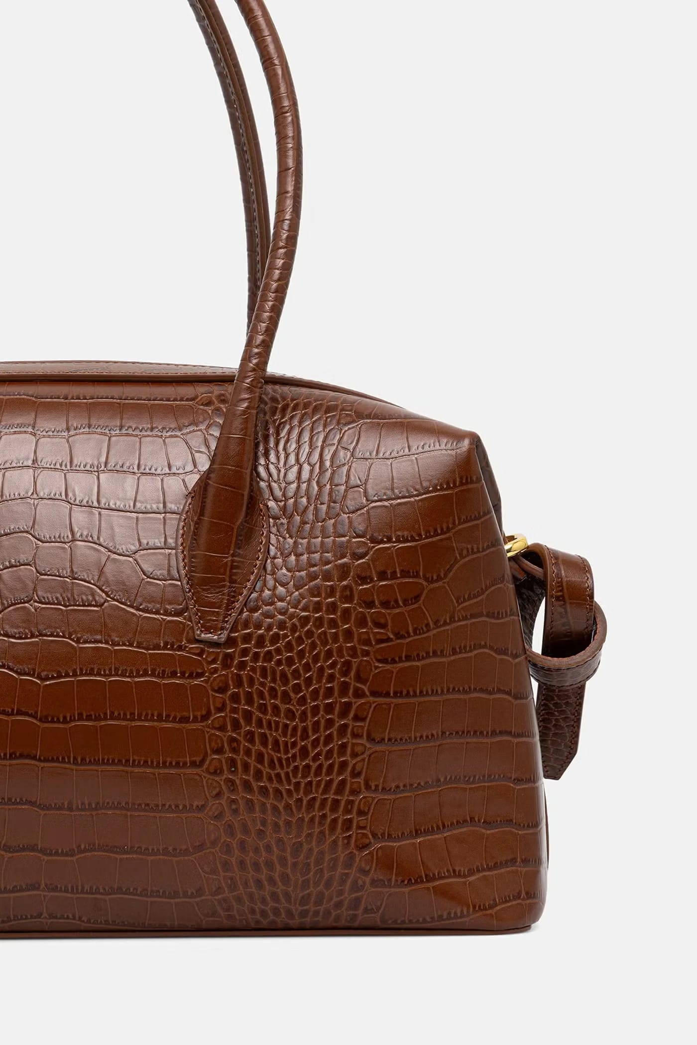 Женская кожаная сумка BRIOCHE DUFFLE - фото 3