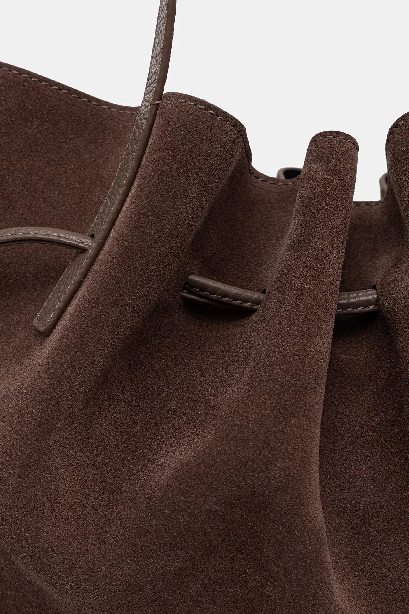 Женская замшевая сумка SCALLOP SHOULDER - фото 4