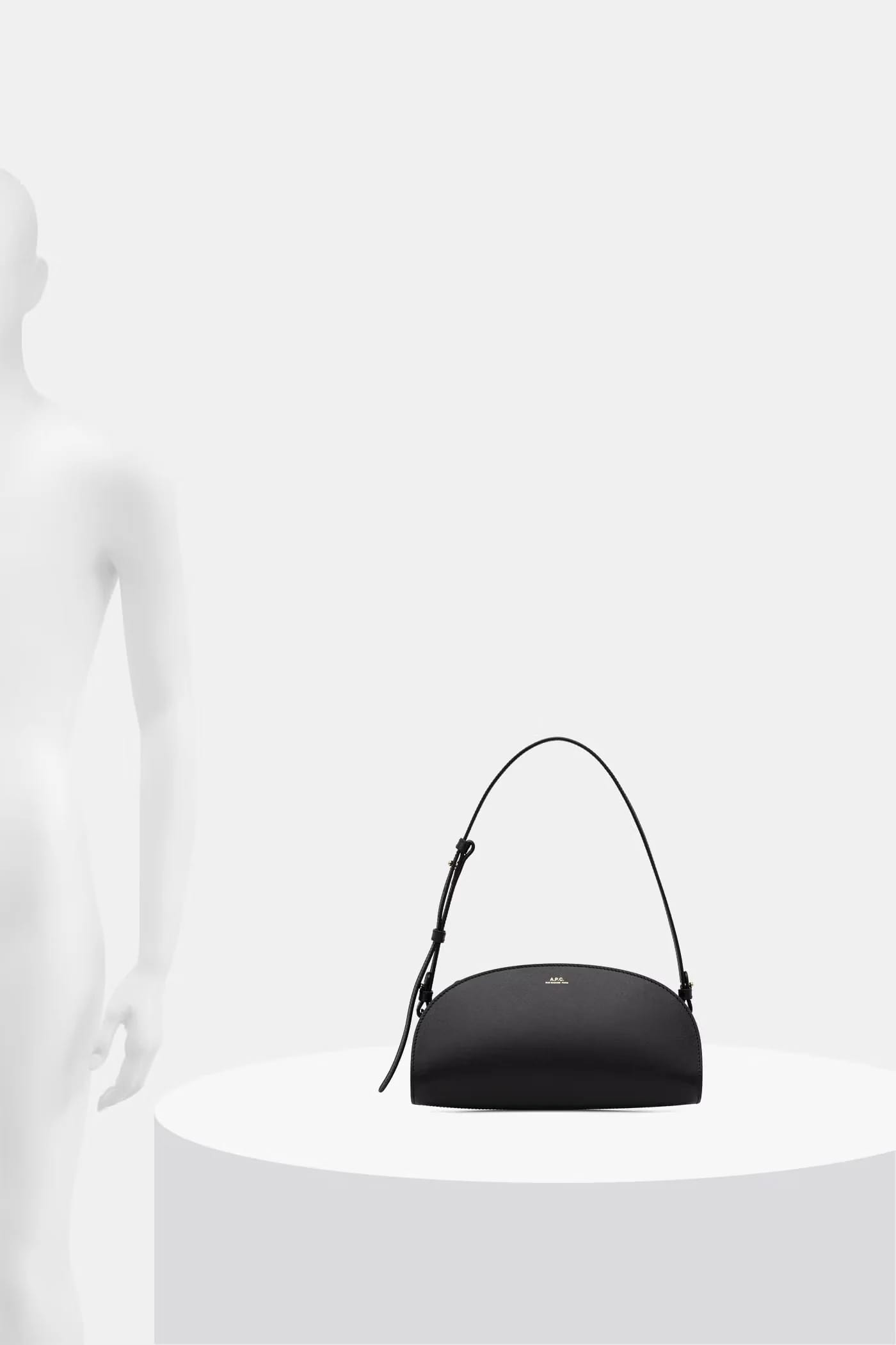 SAC DEMI.LUNE SHOULDER женская кожаная сумка - фото 6