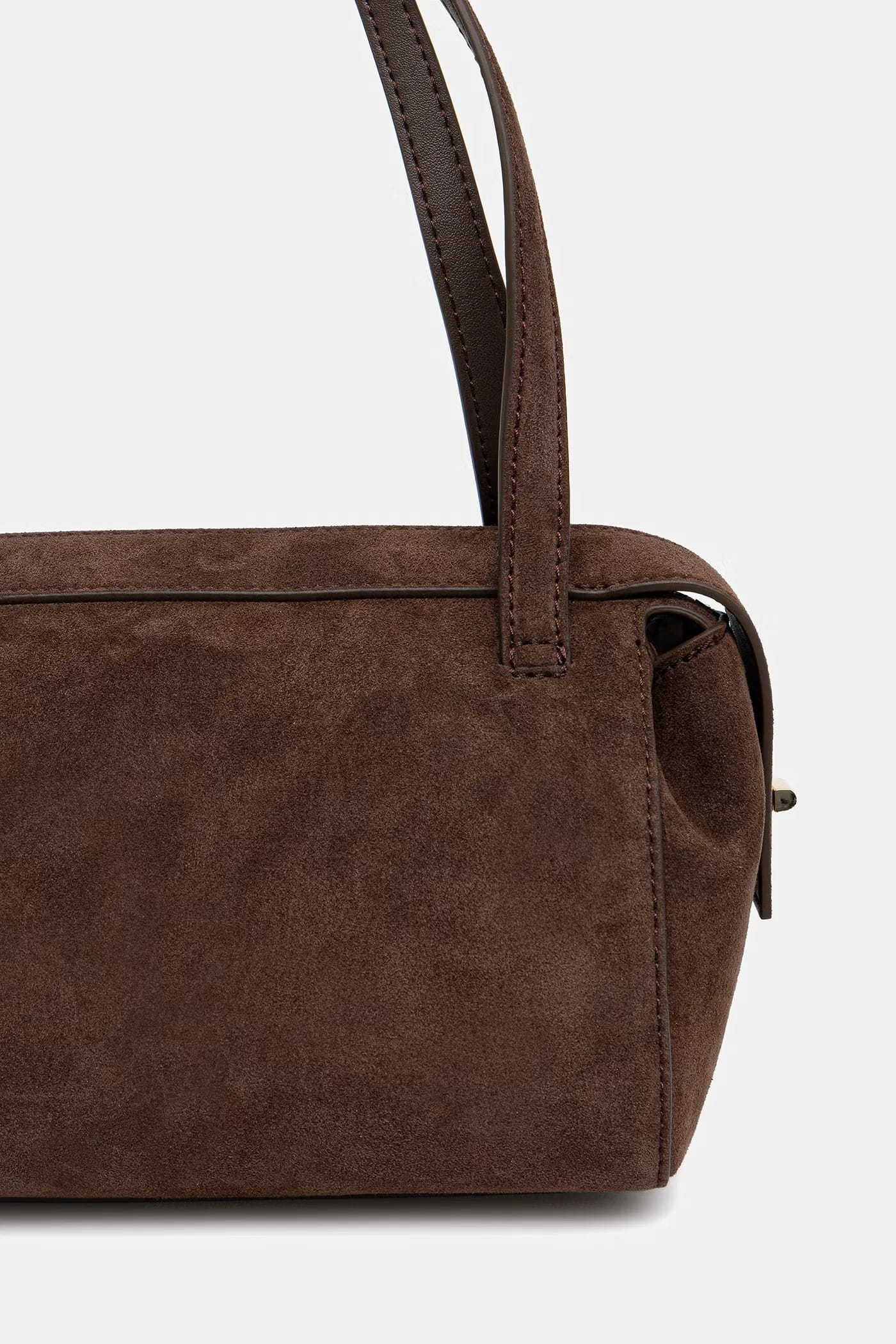 Meelo S_Duffle SM женская сумка-багет из искусственной замши - фото 3