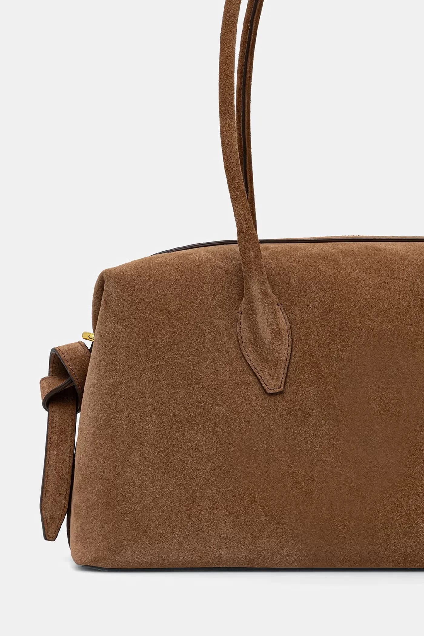 Замшевая женская сумочка BRIOCHE DUFFLE - фото 3